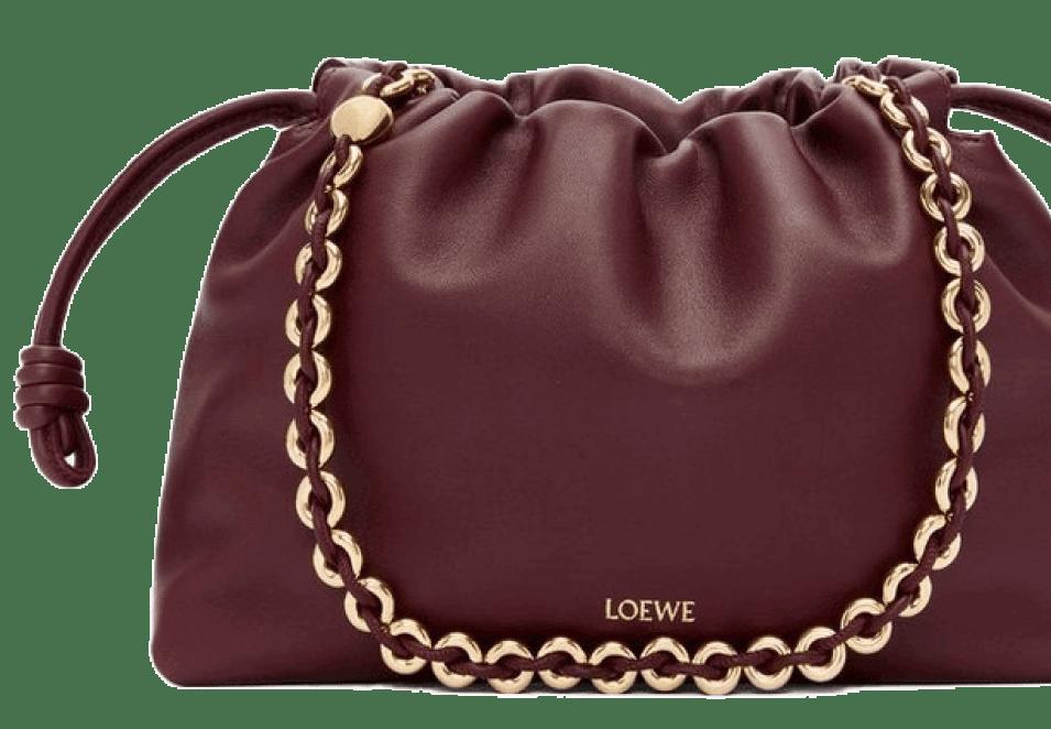 Loewe Flamenco Leather Clutch Bag