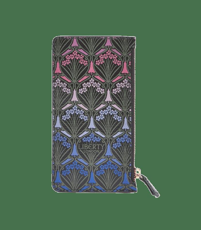 Liberty Dusk Iphis Zipped Card Case