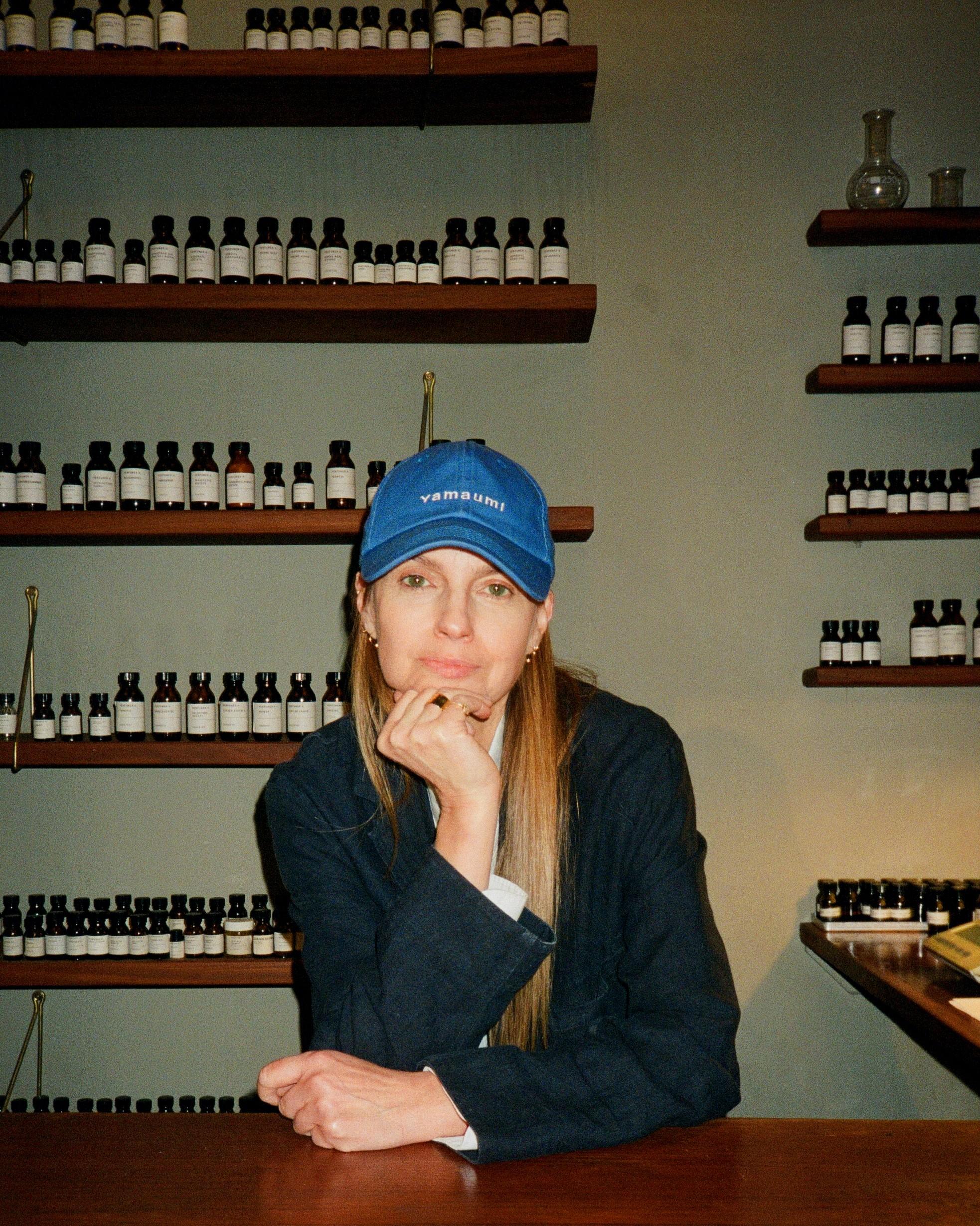 Lyn Harris, founder of Perfumer H, in her Marylebone studio