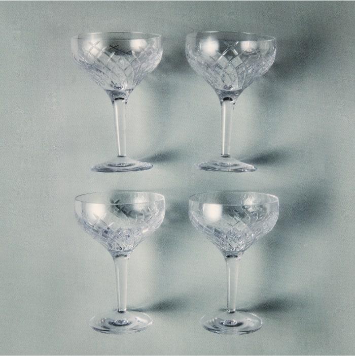 Soho Home Barwell Champagne Coupe Set of 4