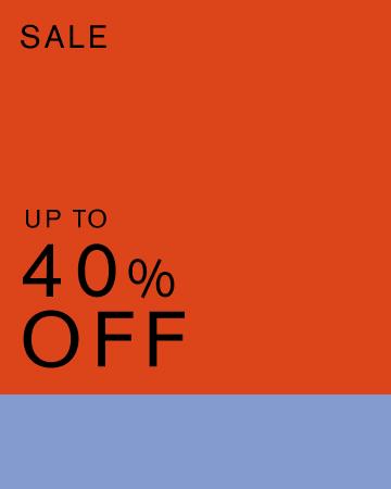 Sale - Up to 40% Off