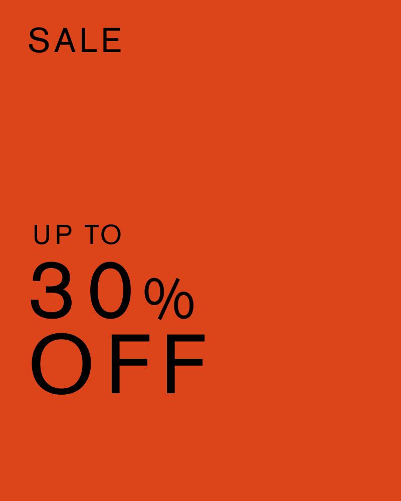 Sale - Up to 30% Off