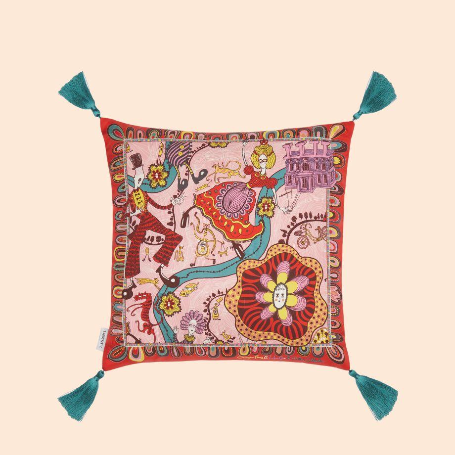 Liberty Grayson Perry for Liberty Shirley Smith Cushion