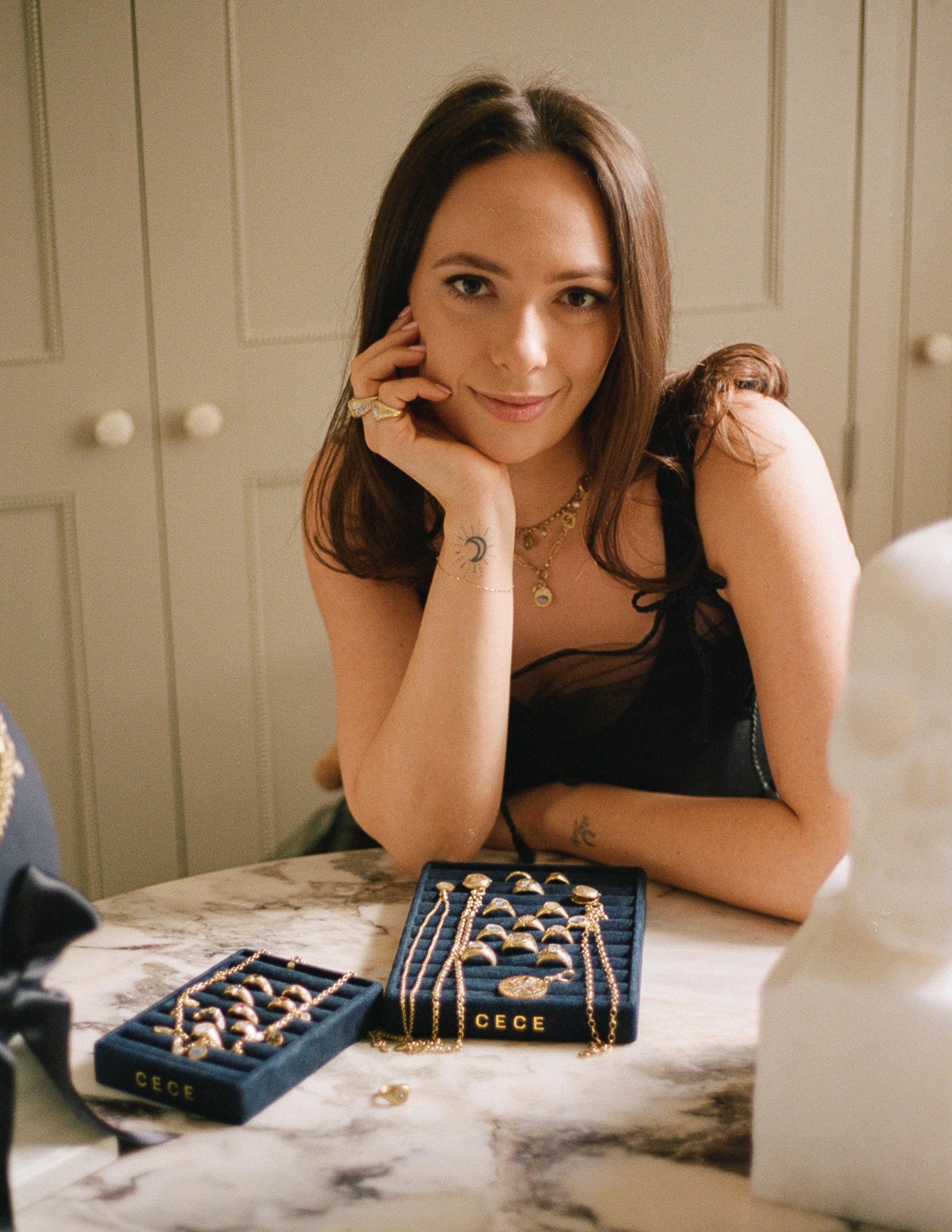 Cece Fein-Hughes, founder of Cece Jewellery