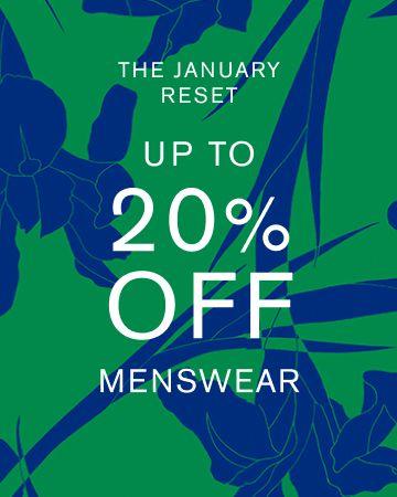 The January Reset - Up to 20% off