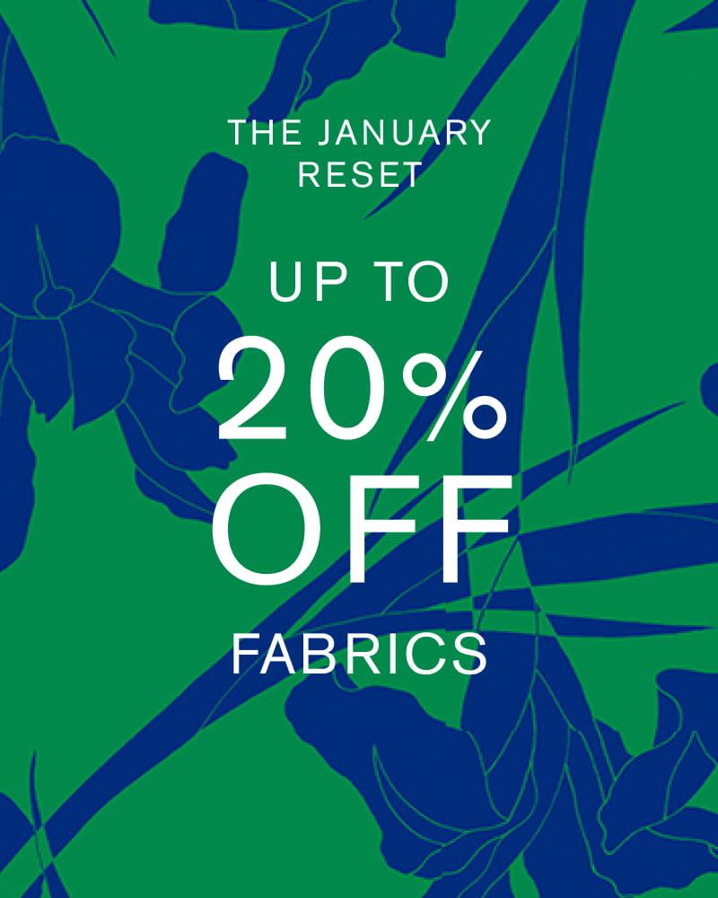 The January Reset - Up to 20% off