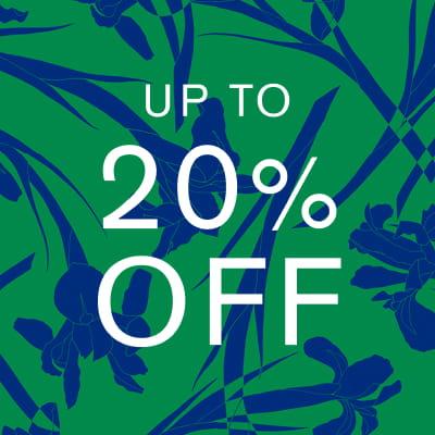 Up to 20% off Jewellery