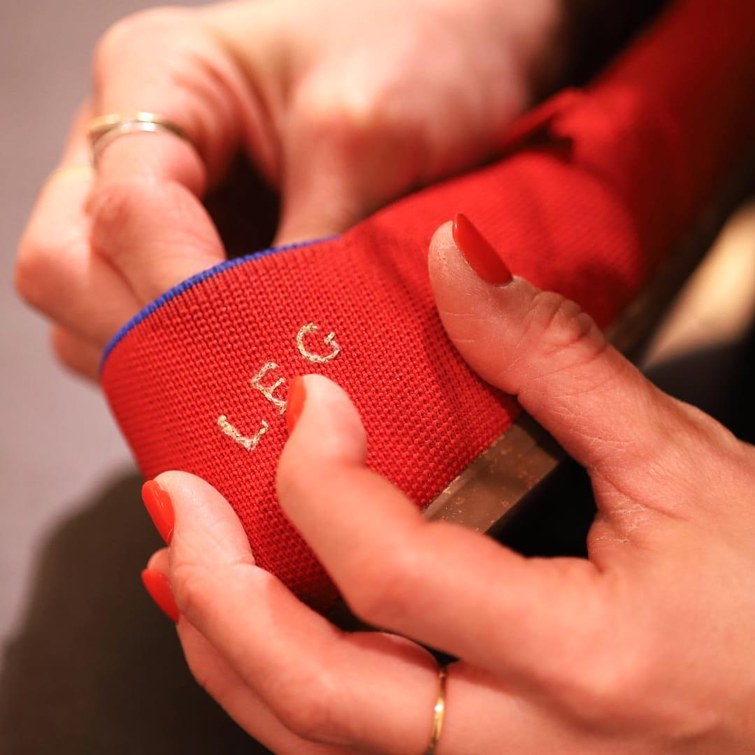 Complimentary Embroidery with Rothy’s