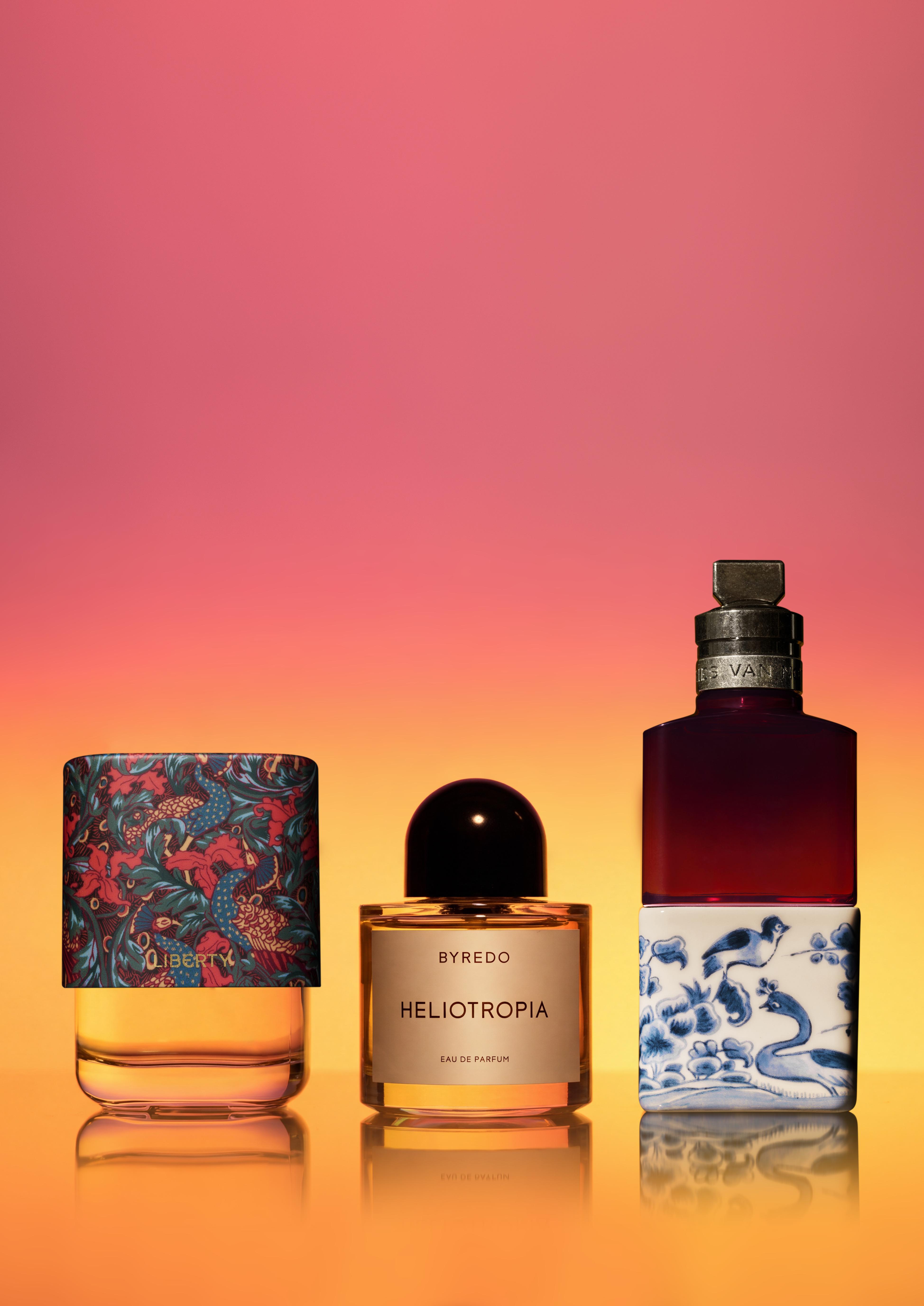 Luxury perfumes available at Liberty