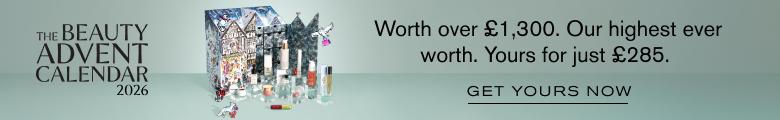 The Liberty Beauty Advent Calendar 2026. Worth over £1,300. Our highest ever worth. Yours for just £285