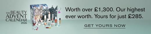 The Liberty Beauty Advent Calendar 2026. Worth over £1,300. Our highest ever worth. Yours for just £285