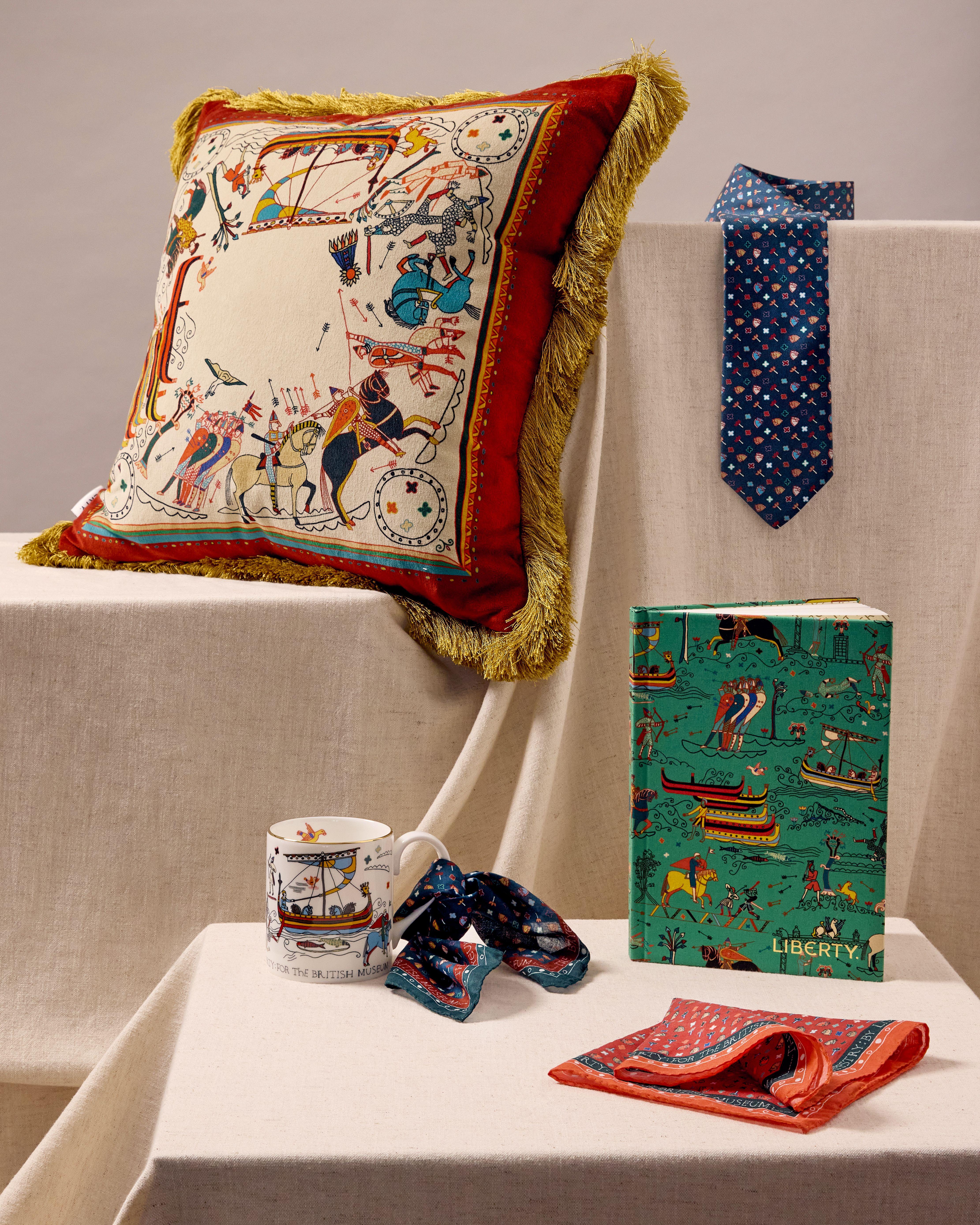 An item from the Bayeux Tapestry, reimagined by Liberty collection