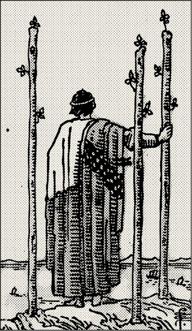 3 of Wands