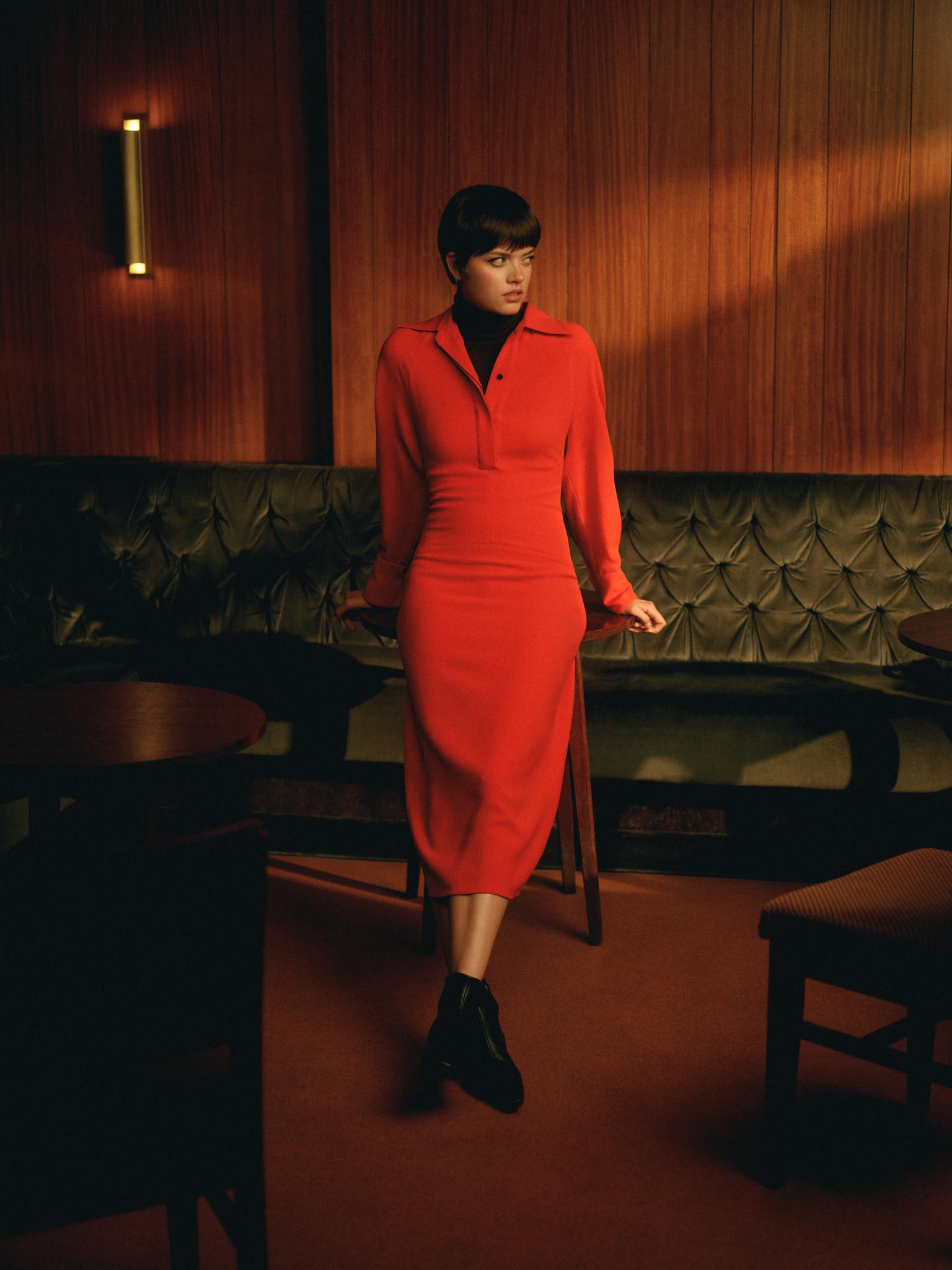 Liberty Explains How to Wear a Dress in Winter