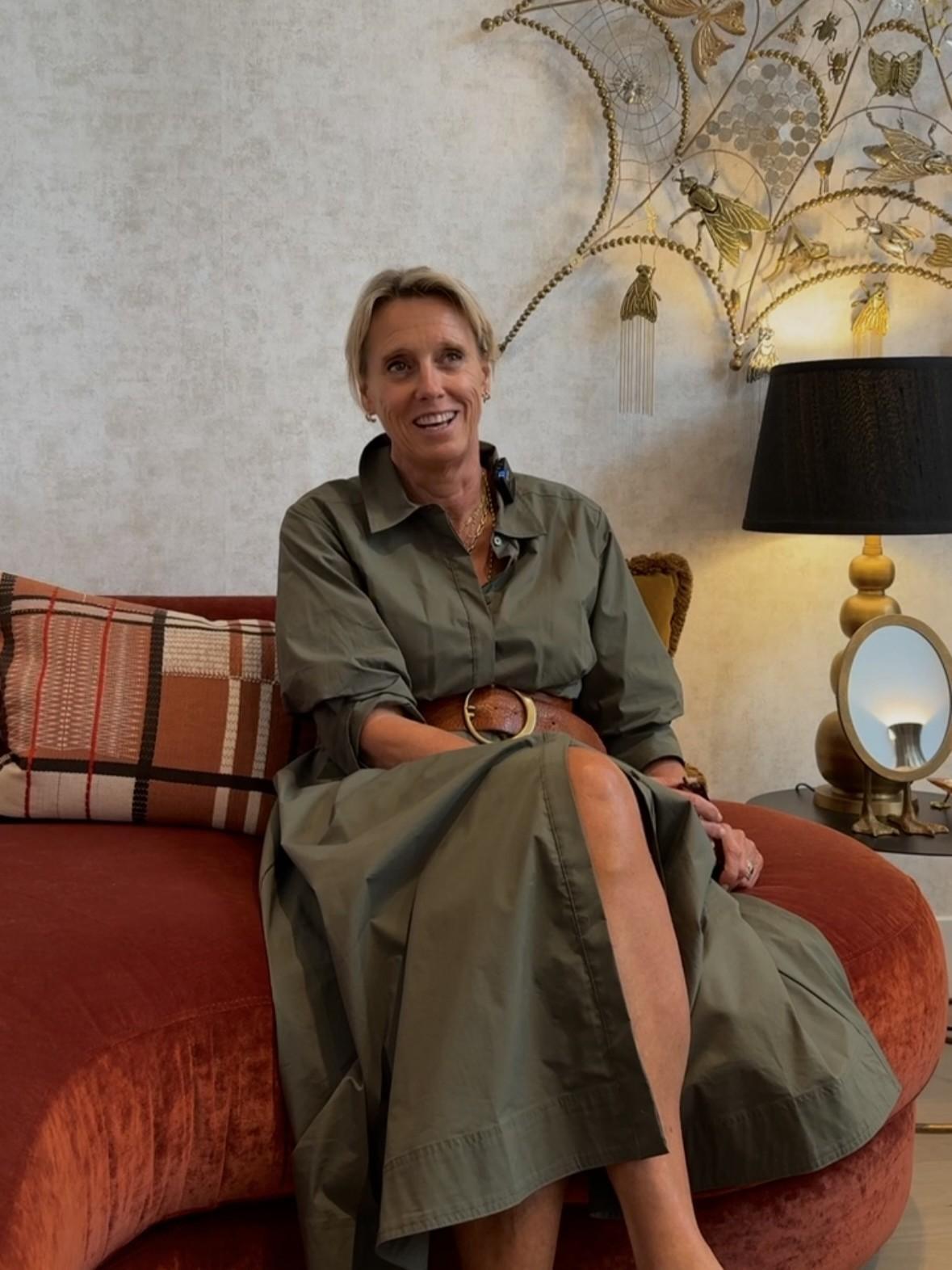 Annoushka Ducas in her London studio
