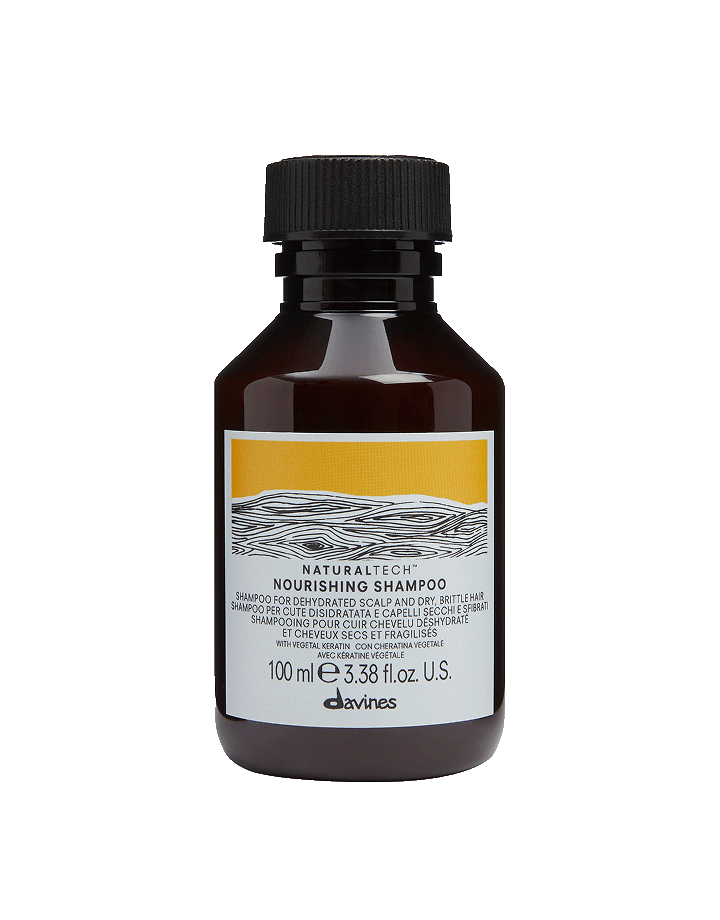 Davines Naturaltech Nourishing Shampoo 100ml — Product Image