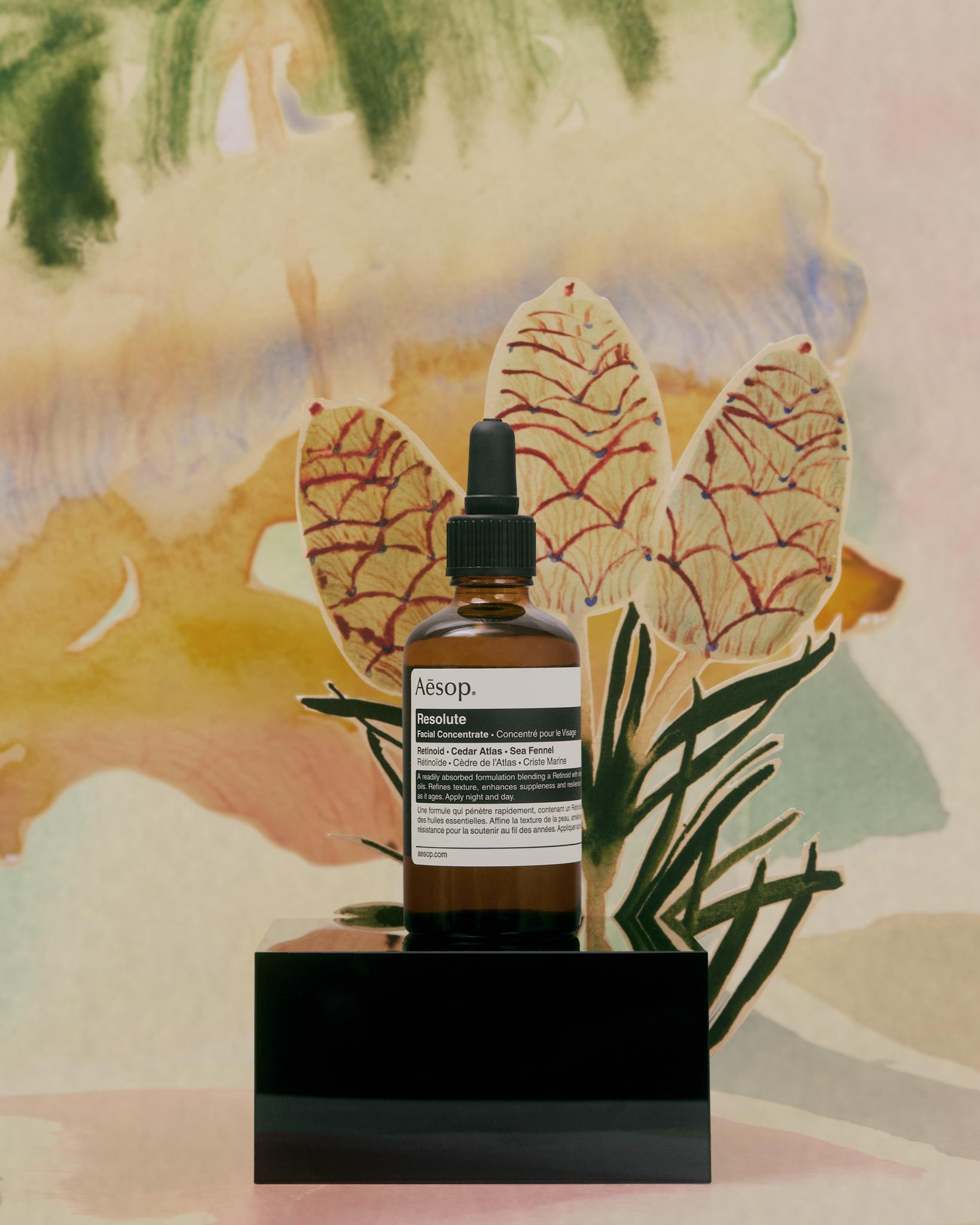 Selection of luxury skincare products available at Liberty