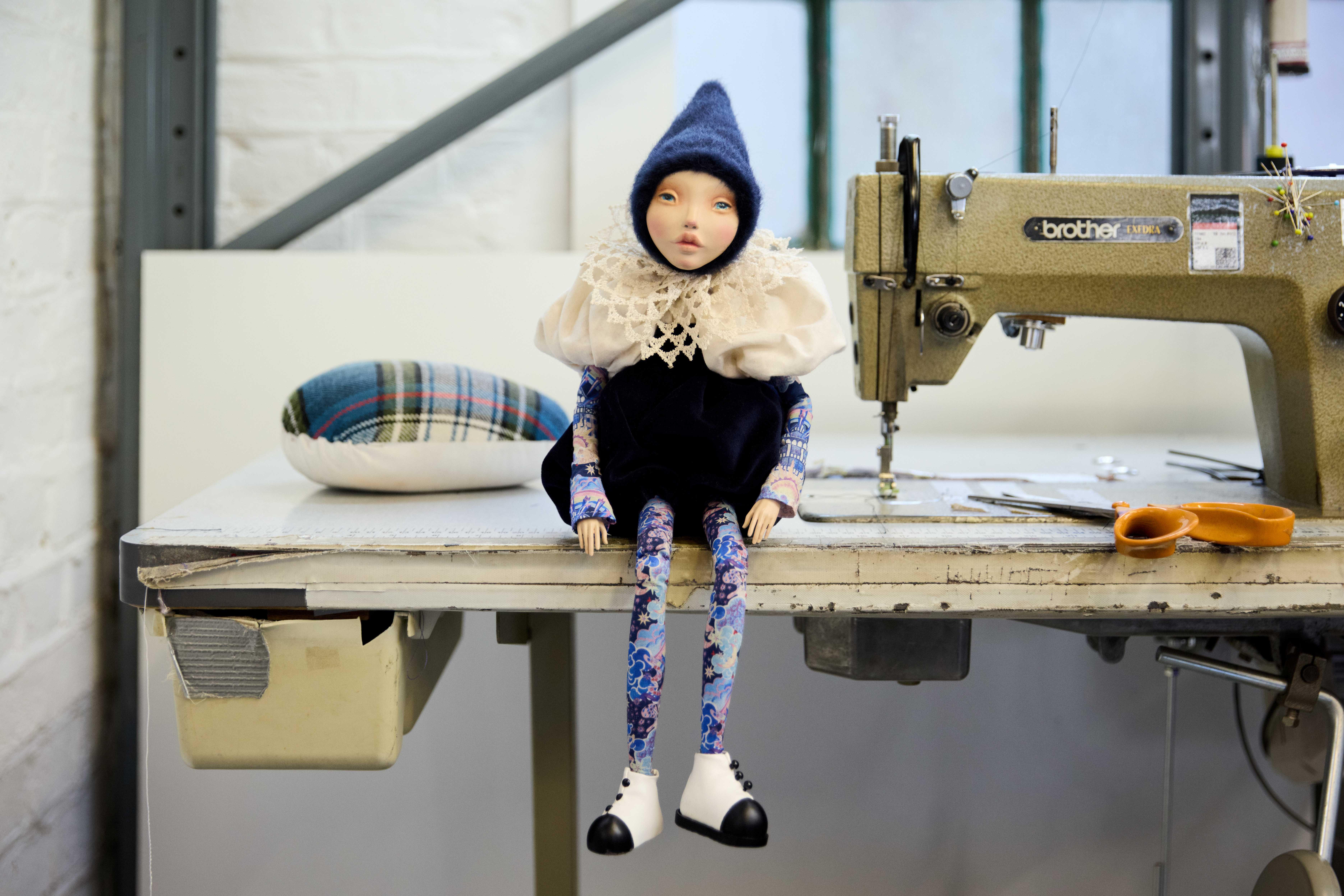 The Liberty Elf in the Plunge Creations workshop