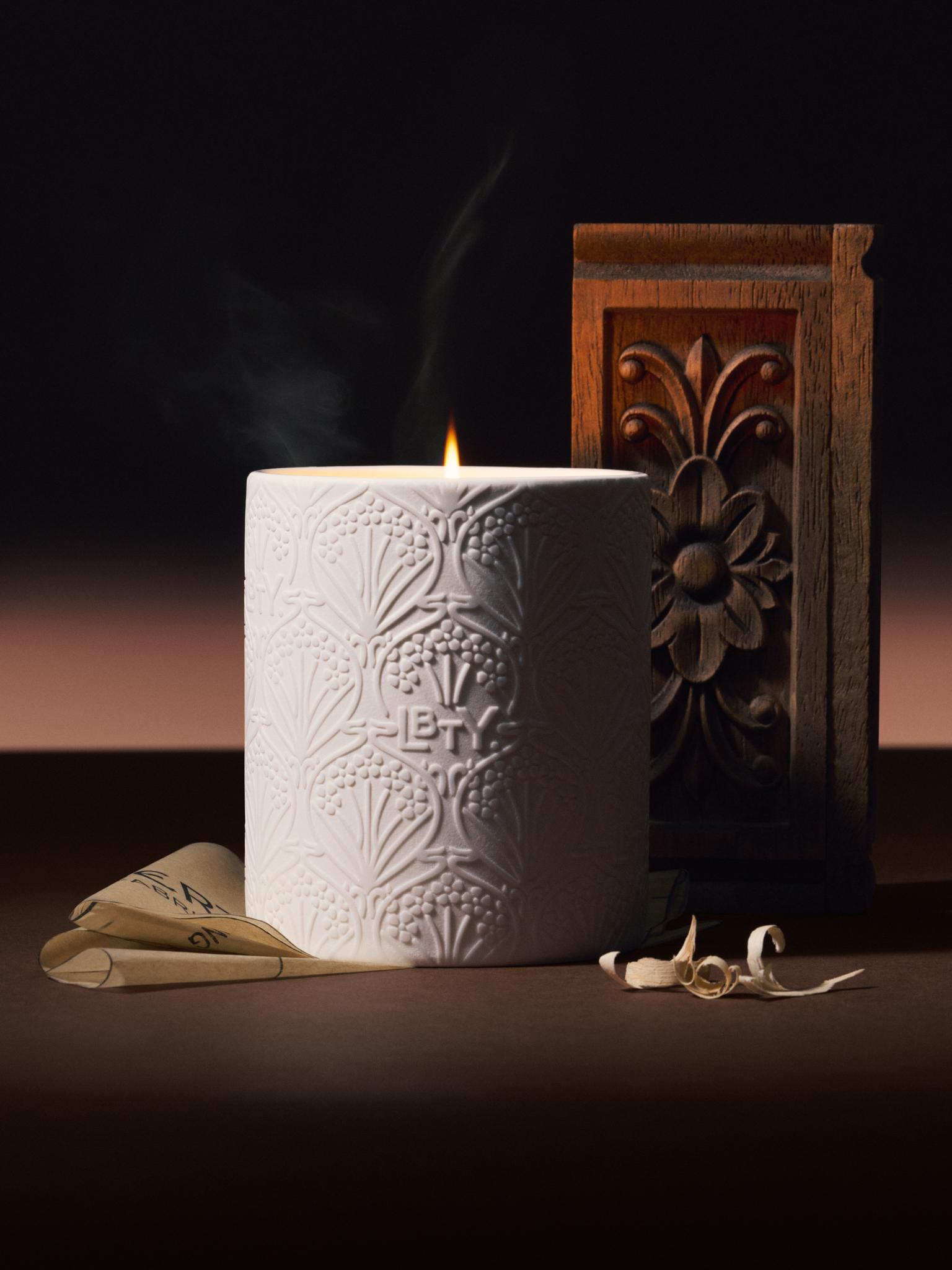 The Tudor Revival Candle by Liberty LBTY.