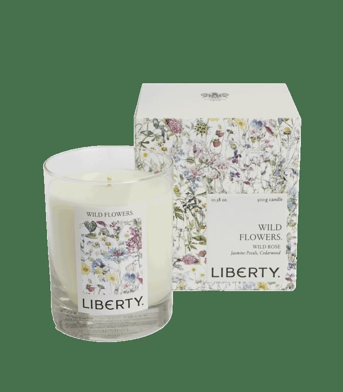 Liberty Wild Flowers Scented Candle 300g