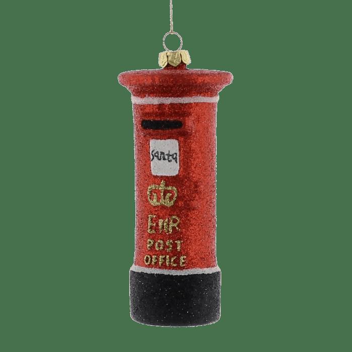 Christmas Red Post Box Christmas Ornament