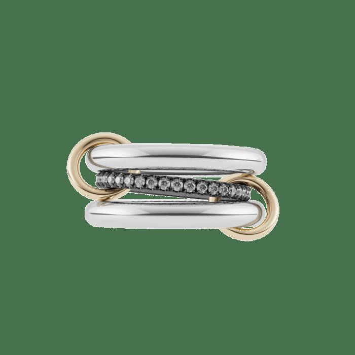 Spinelli Kilcollin Mixed Metal Libra Gris Ring