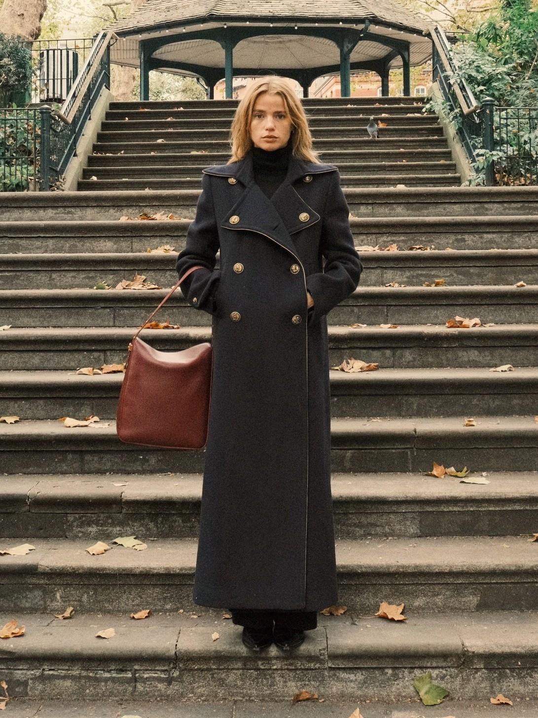 Gracey Hodge wears the Liberty Hypernova 150 Nelson Coat