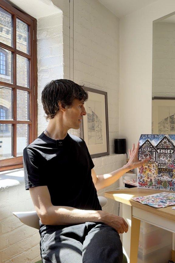 In The Studio with Clym Evernden
