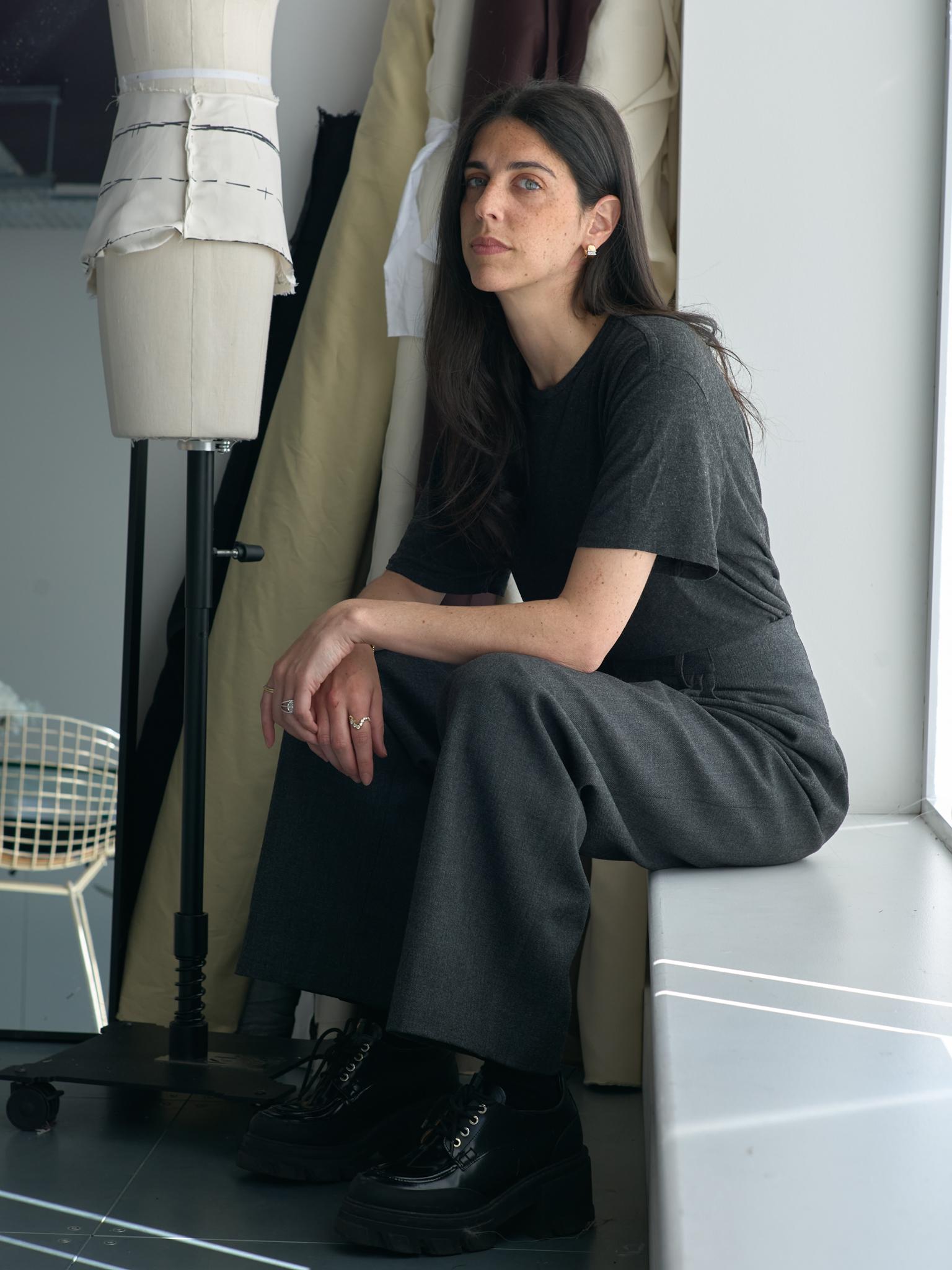Talia Loubaton in her London studio