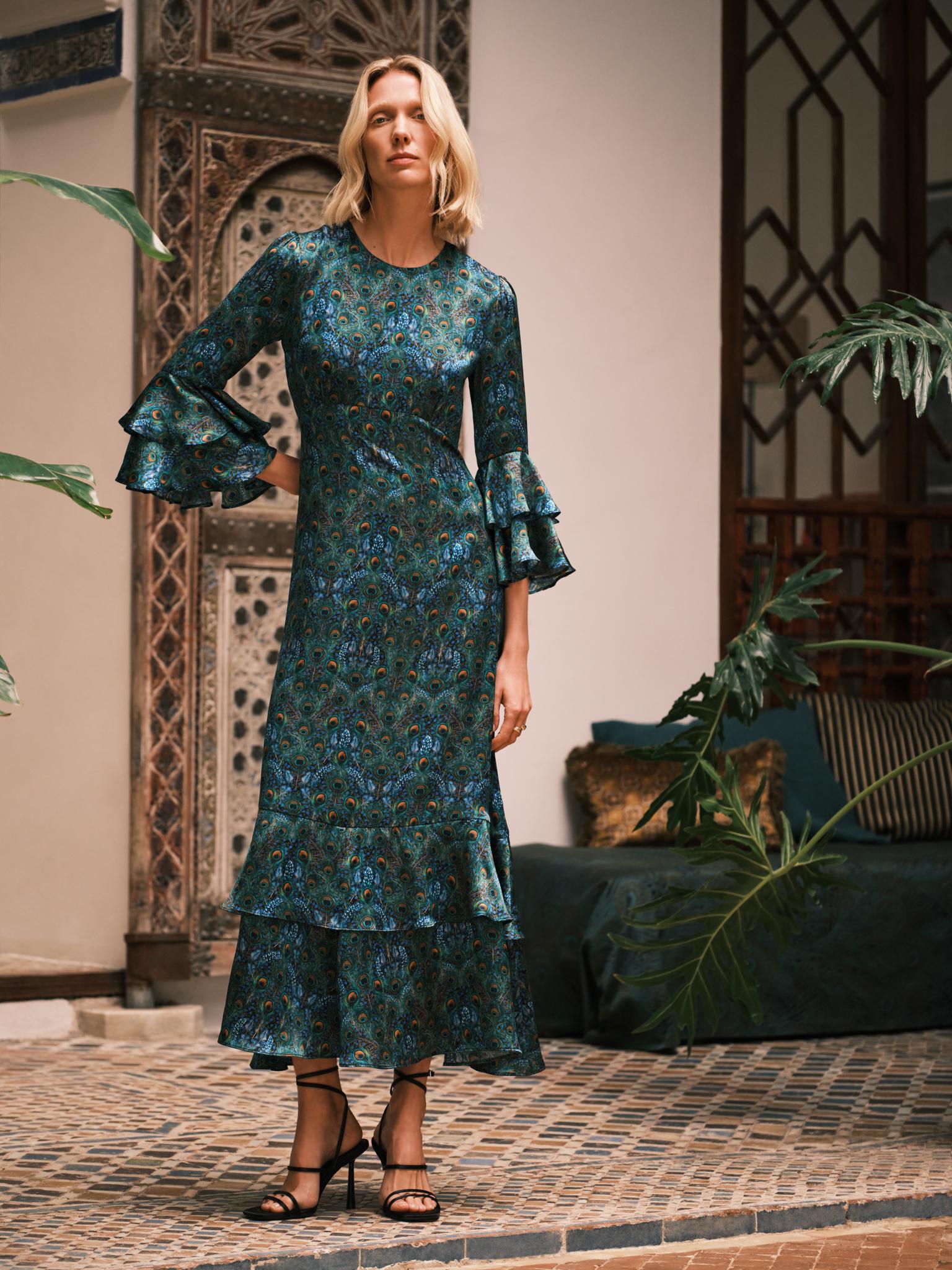 AMERI LIBERTY PATCHWORK BLK DRESS
