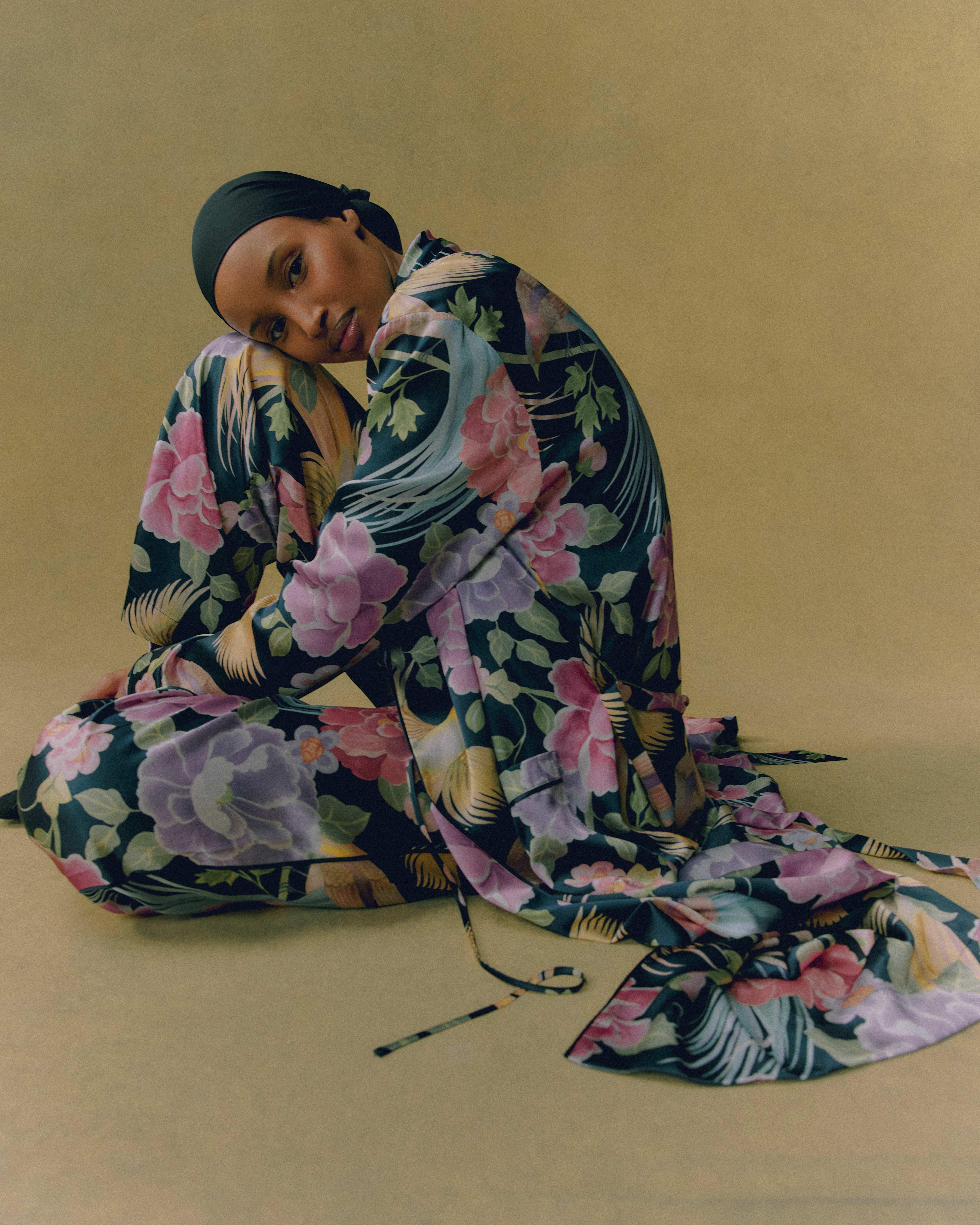 Luxurious Liberty Fabrics silk satin pajamas and nightgown