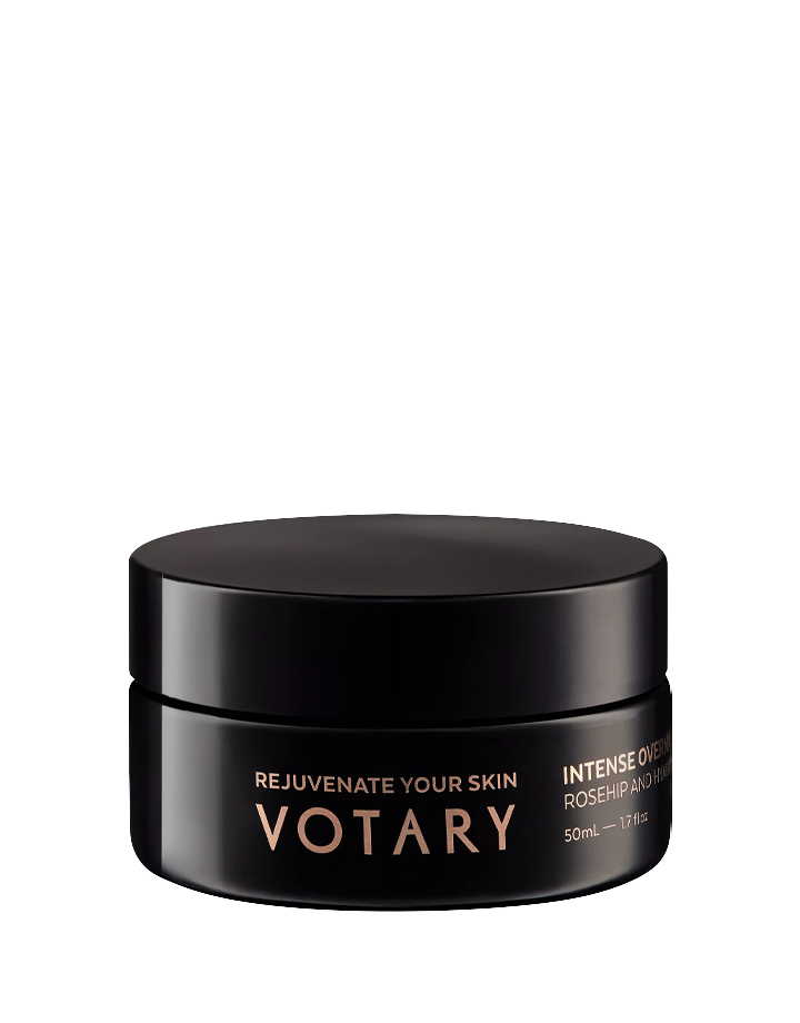 Votary Intense Overnight Mask, Rosehip and Hyaluronic - 50ml