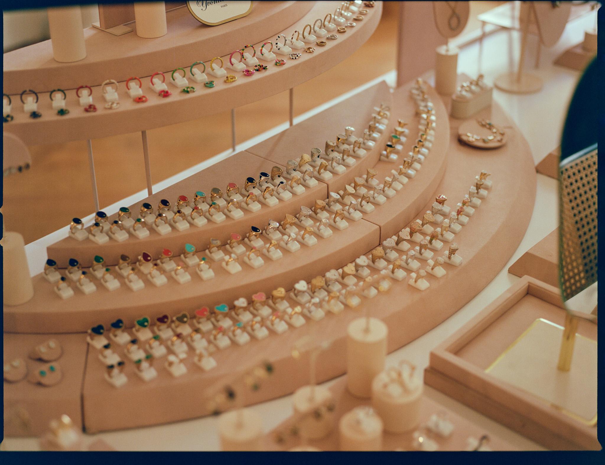 Jewellery at Yvonne Leon's Paris studio