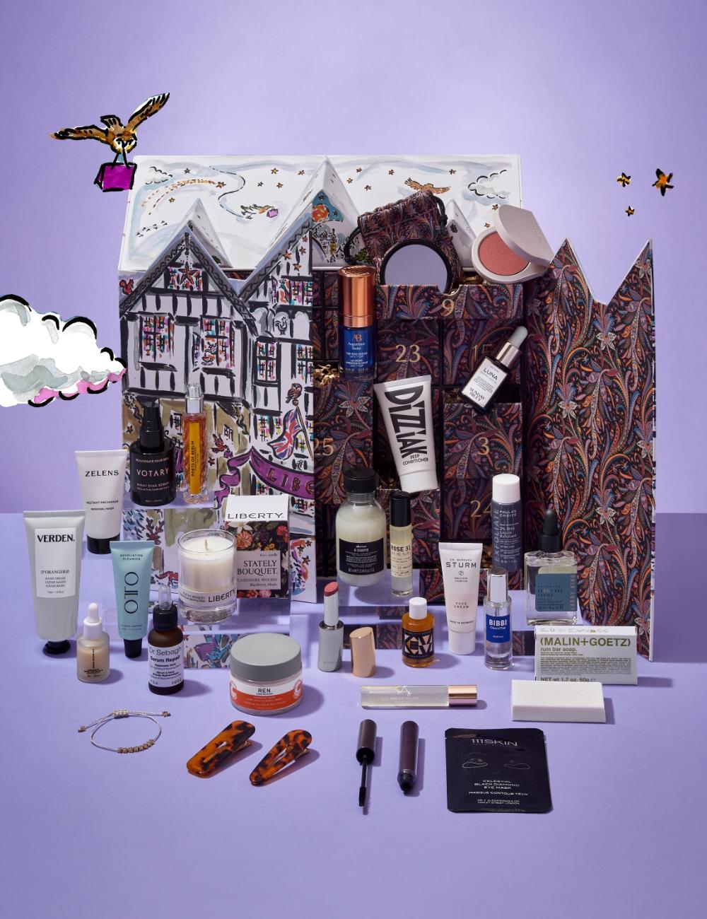 What's Inside: The Liberty Beauty Advent Calendar 2023