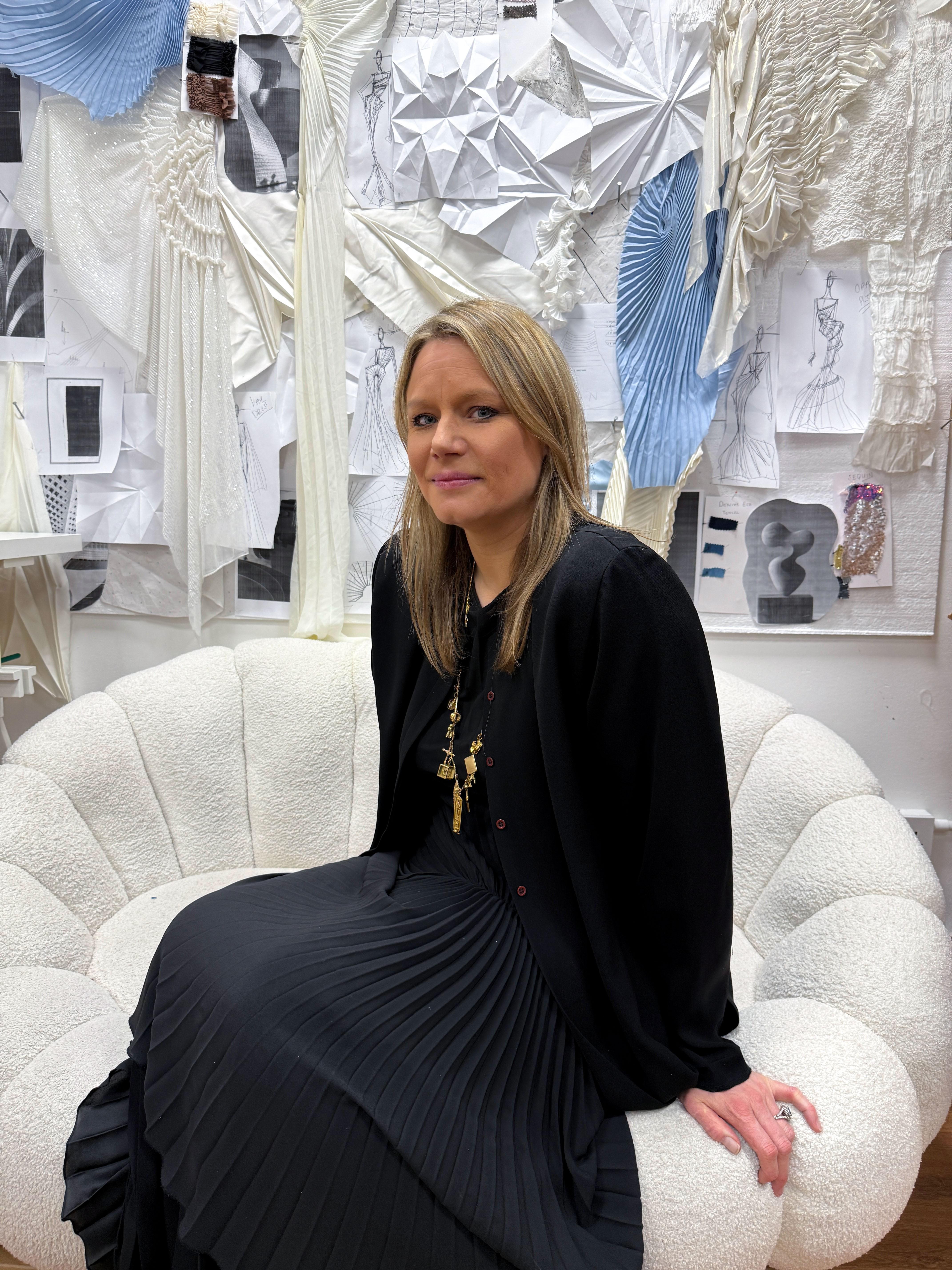 Georgia Hardinge in her London studio