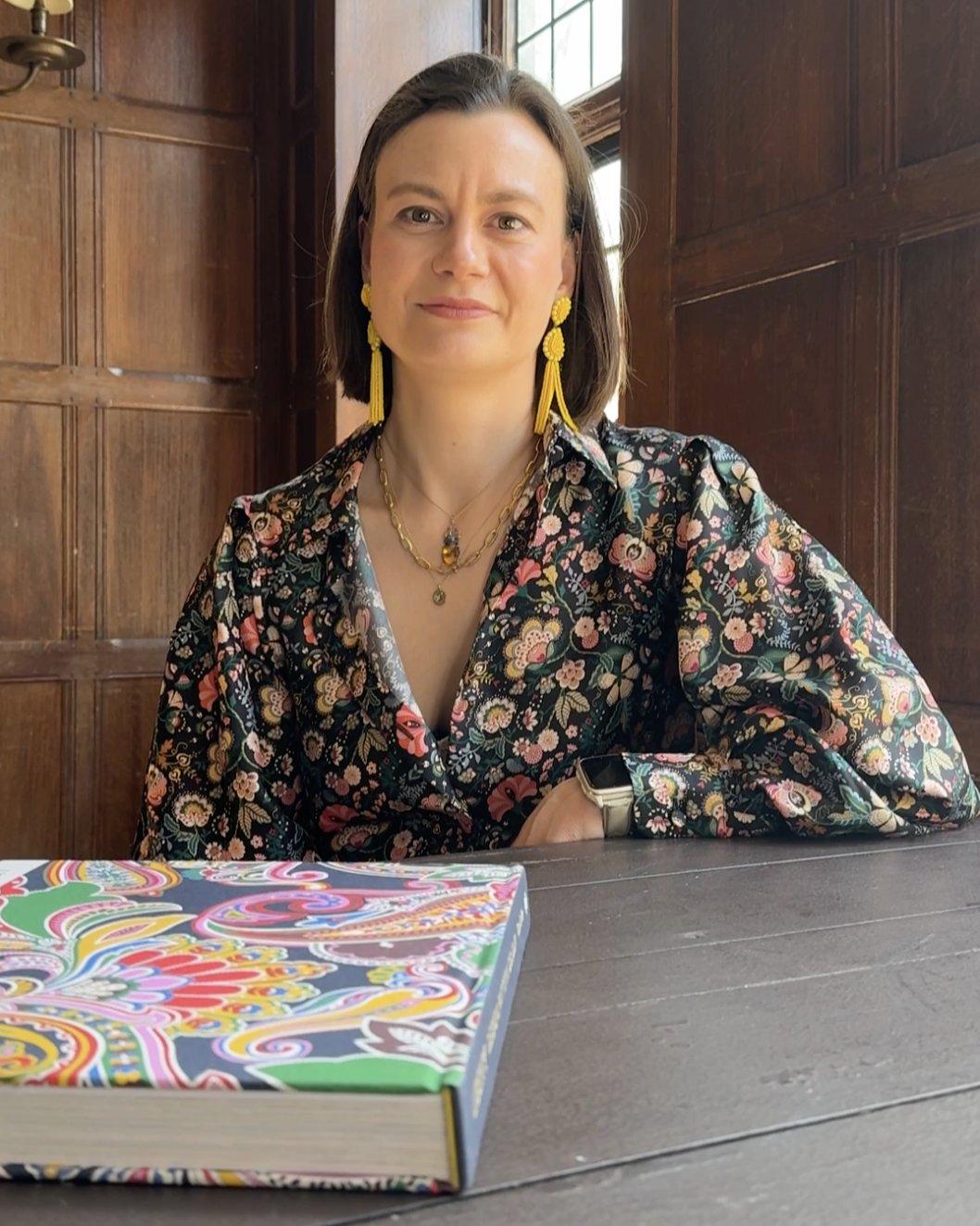 Kassia St Clair, author of Liberty: Design. Pattern. Colour.