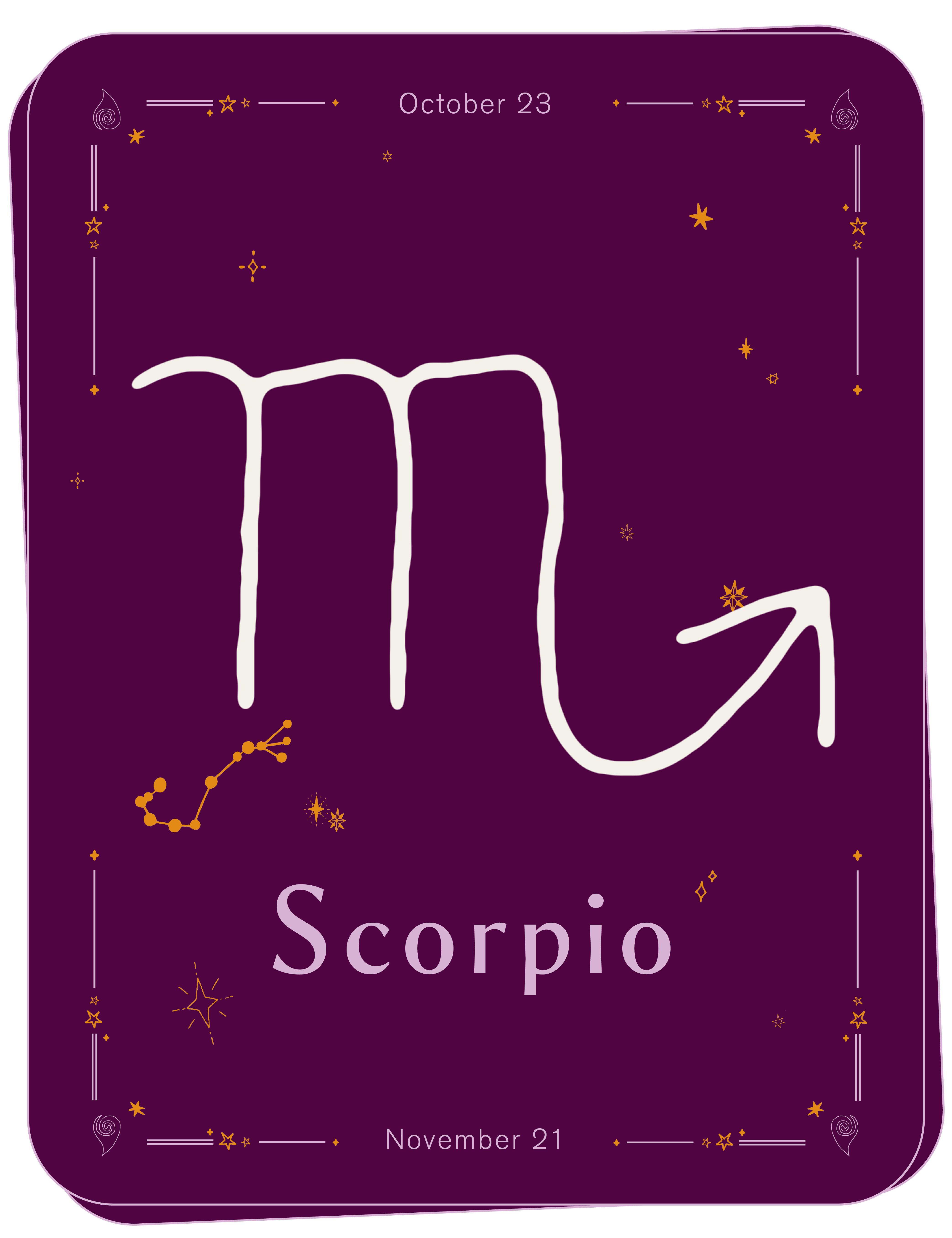 cosmic ordering celestrial scarf scorpio