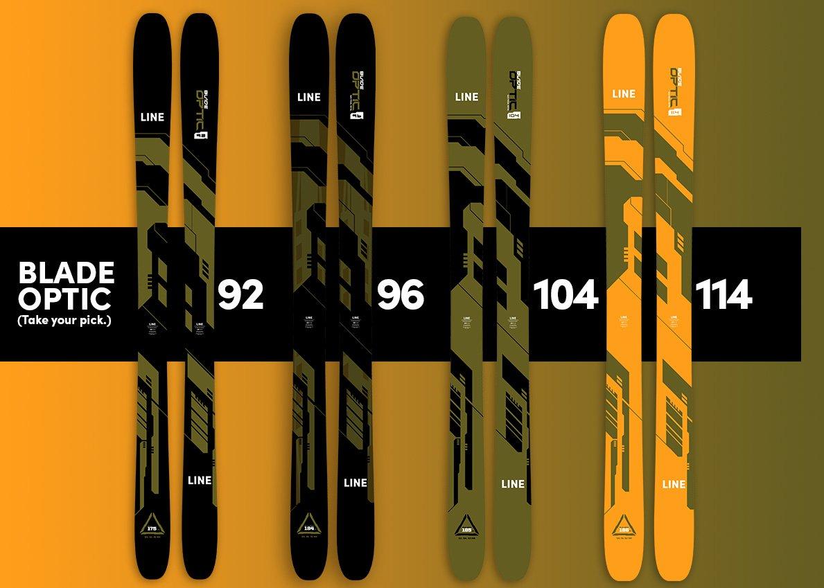 スキー LINE BLADE OPTIC 104 Line Blade Optic 104 Skis