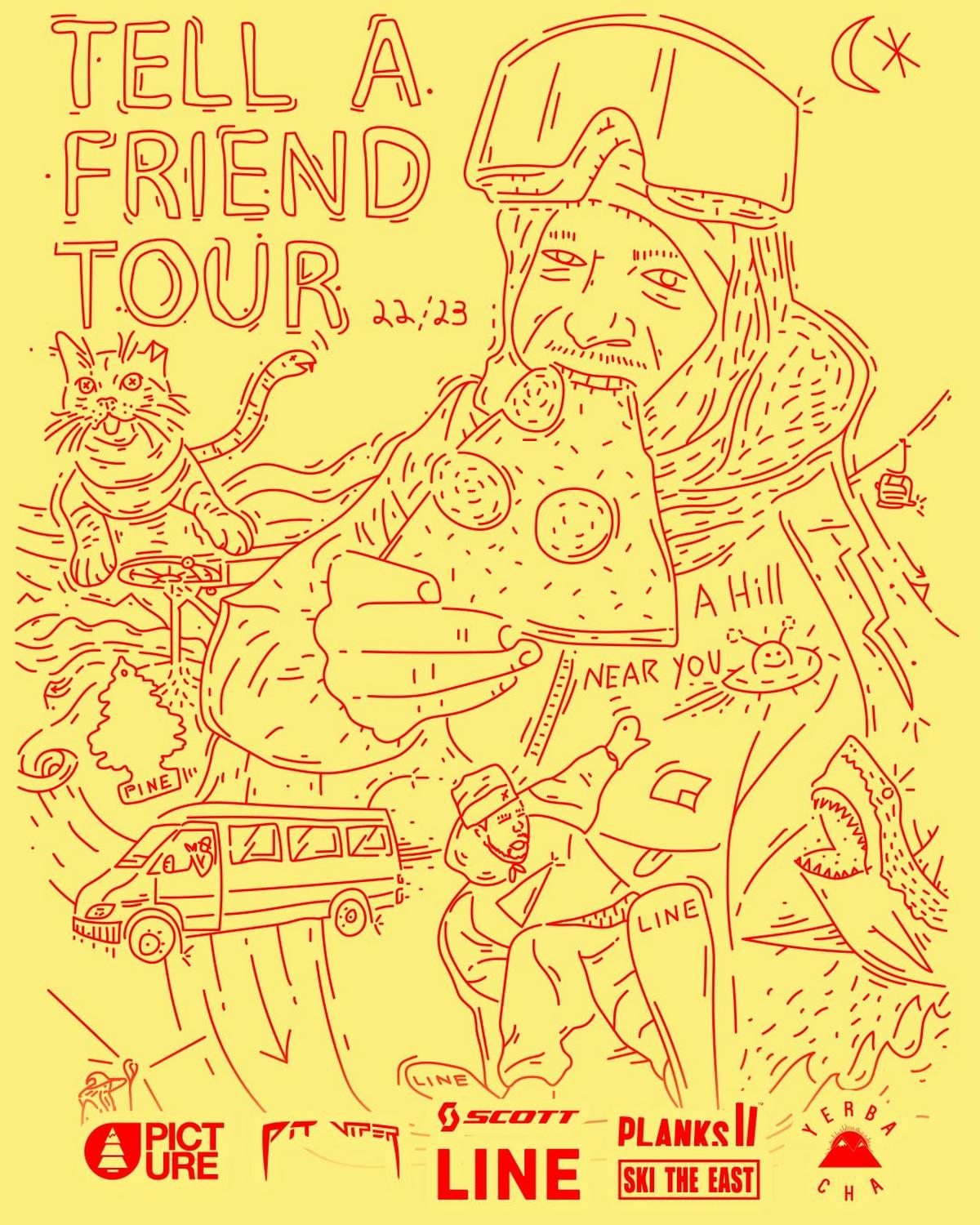 tell a friend tour