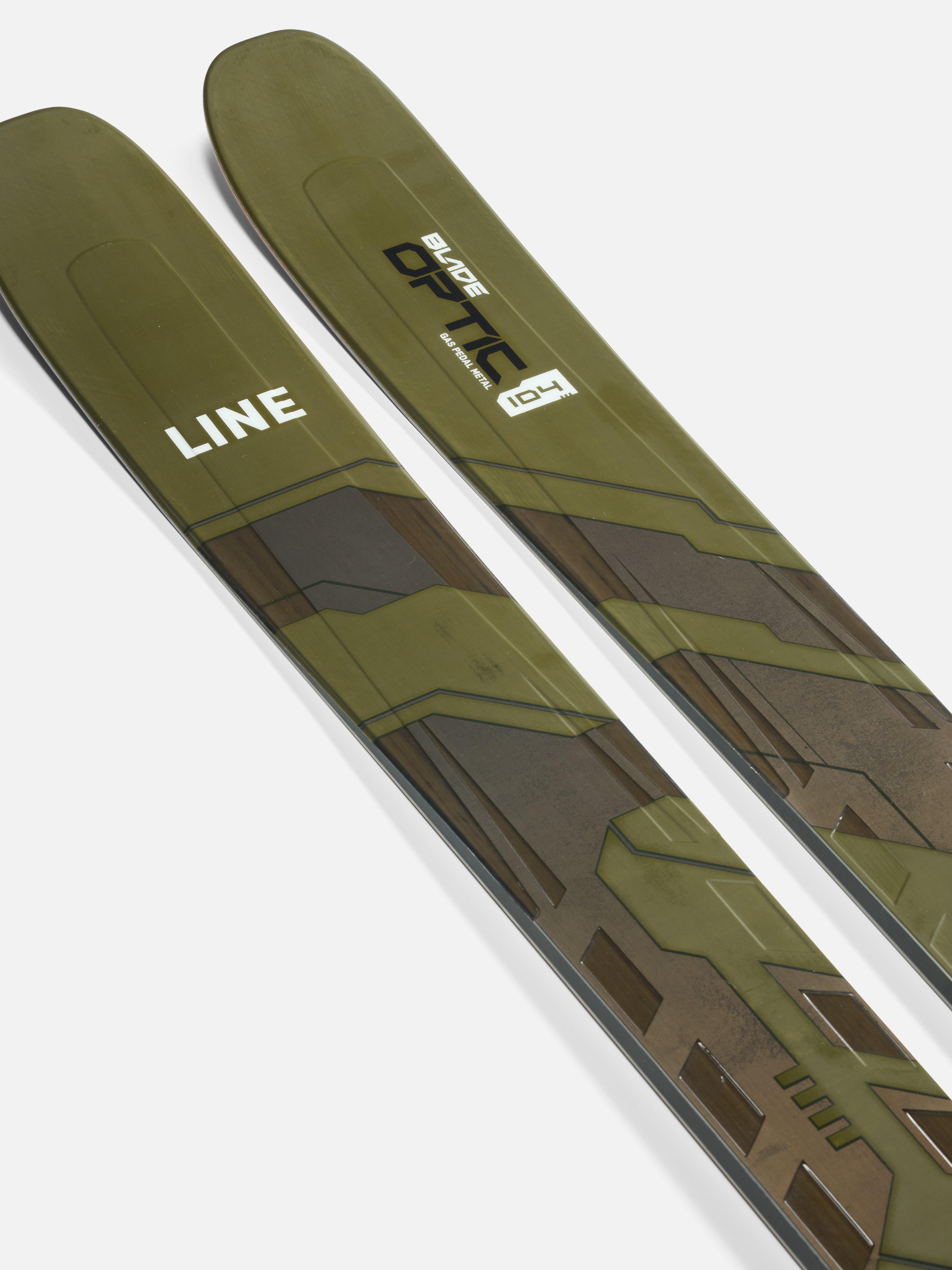LINE Blade Optic 104 Skis 2024 | LINE Skis, Ski Poles