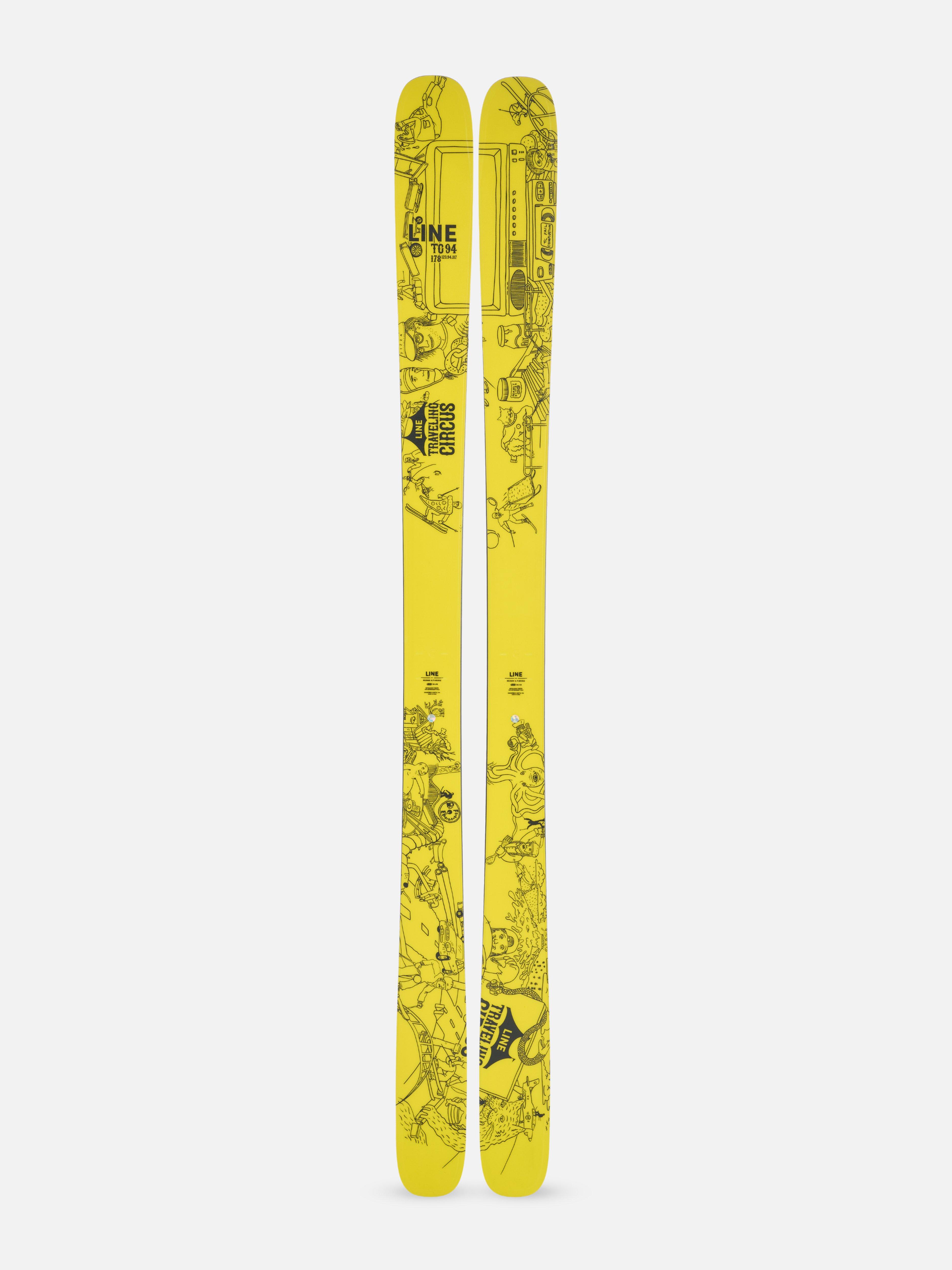 LINE chronic ラインクロニック　faction Armada LINE Chronic 94 Skis 2025 | LINE Skis, Ski Poles, & Clothing
