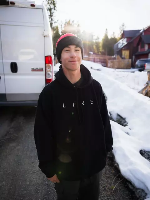 LINE Corpo Hoodie 2025 | LINE Skis, Ski Poles, & Clothing LINE Corpo Hoodie 2025 | LINE Skis, Ski Poles, & Clothing