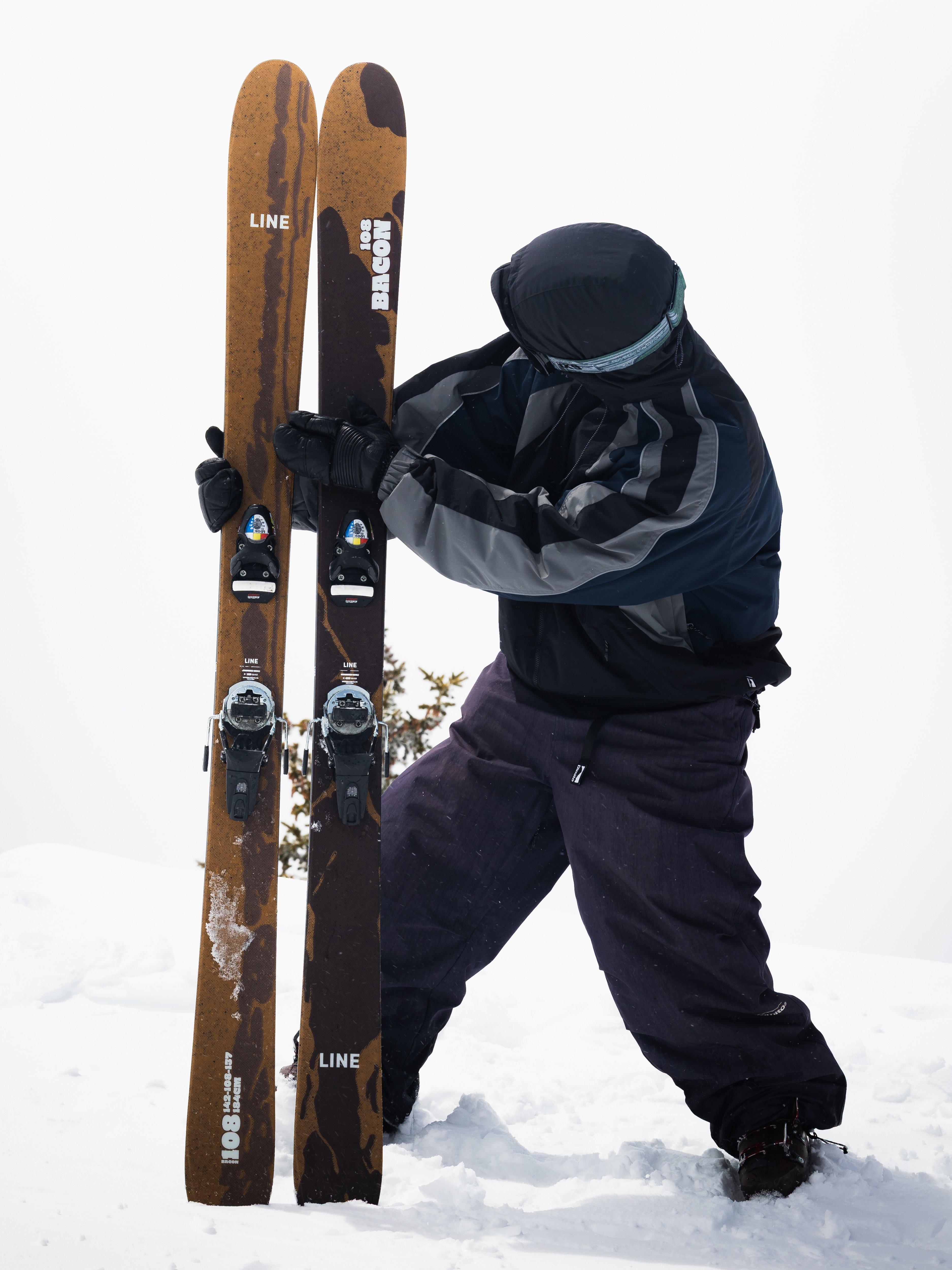 スキー LINE BACON 108 166cm LINE Bacon 108 Skis 2026 | LINE Skis, Ski Poles, & Clothing