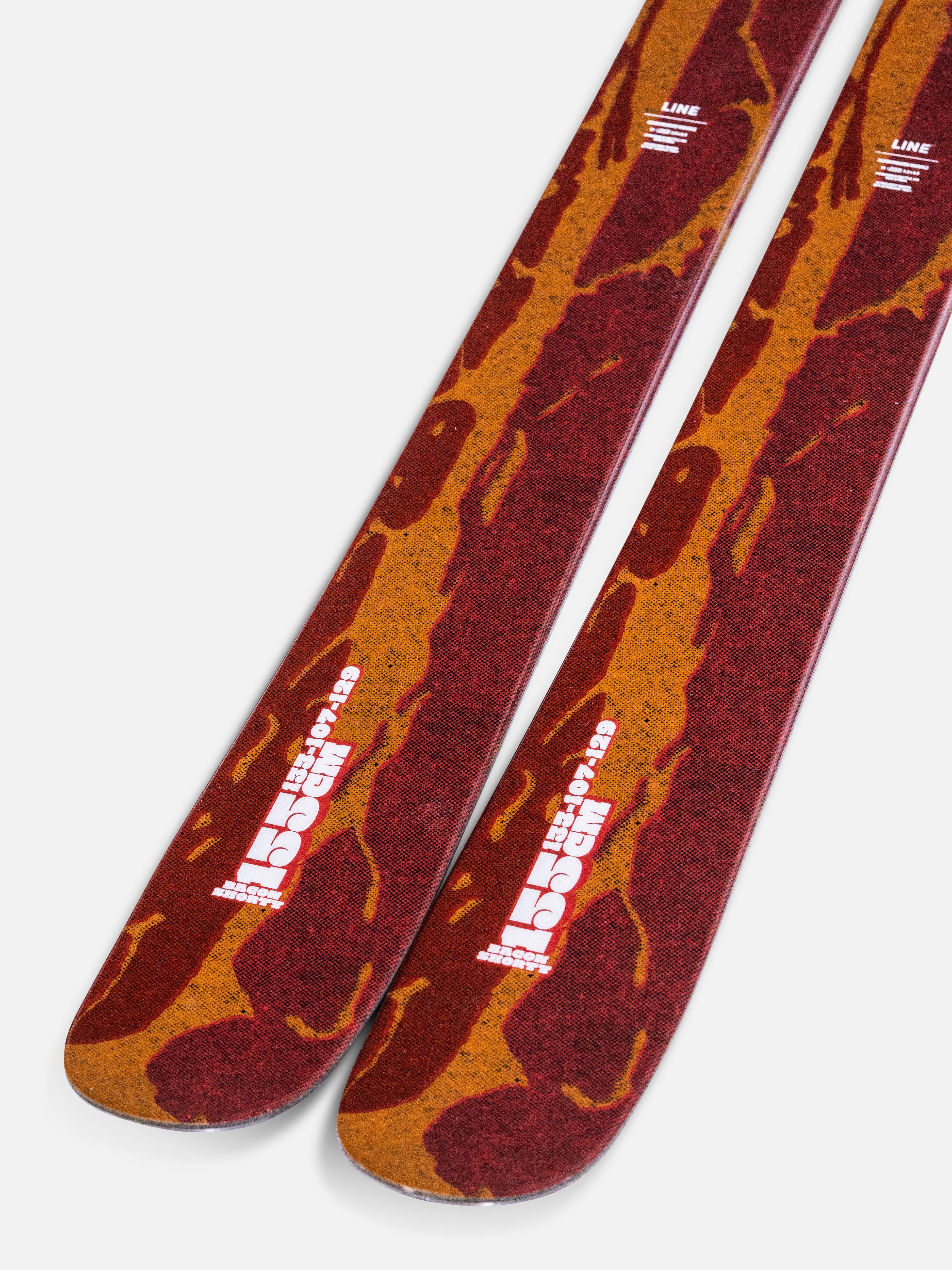 スキー LINE ski bacon shorty 165 Line Sir Francis Bacon Shorty Skis 2023 – Demo Sport