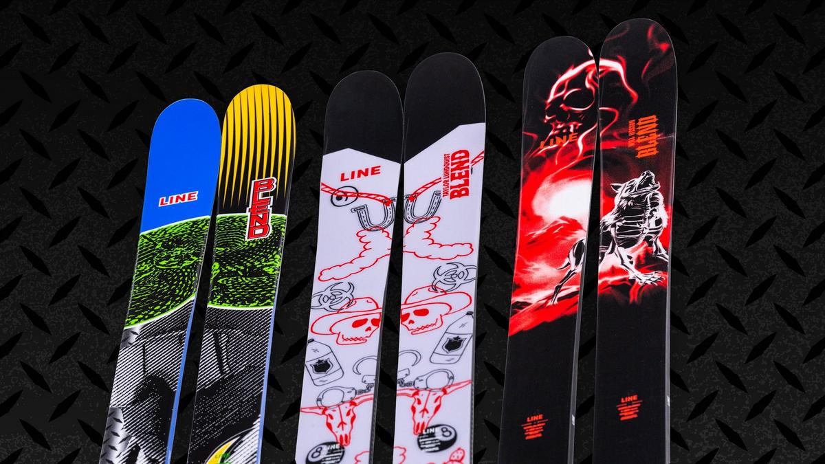 LINE BLEND 171cm
ツインチップ　フリースタイルスキー Line 2025 Blend Skis – TCB.NZ