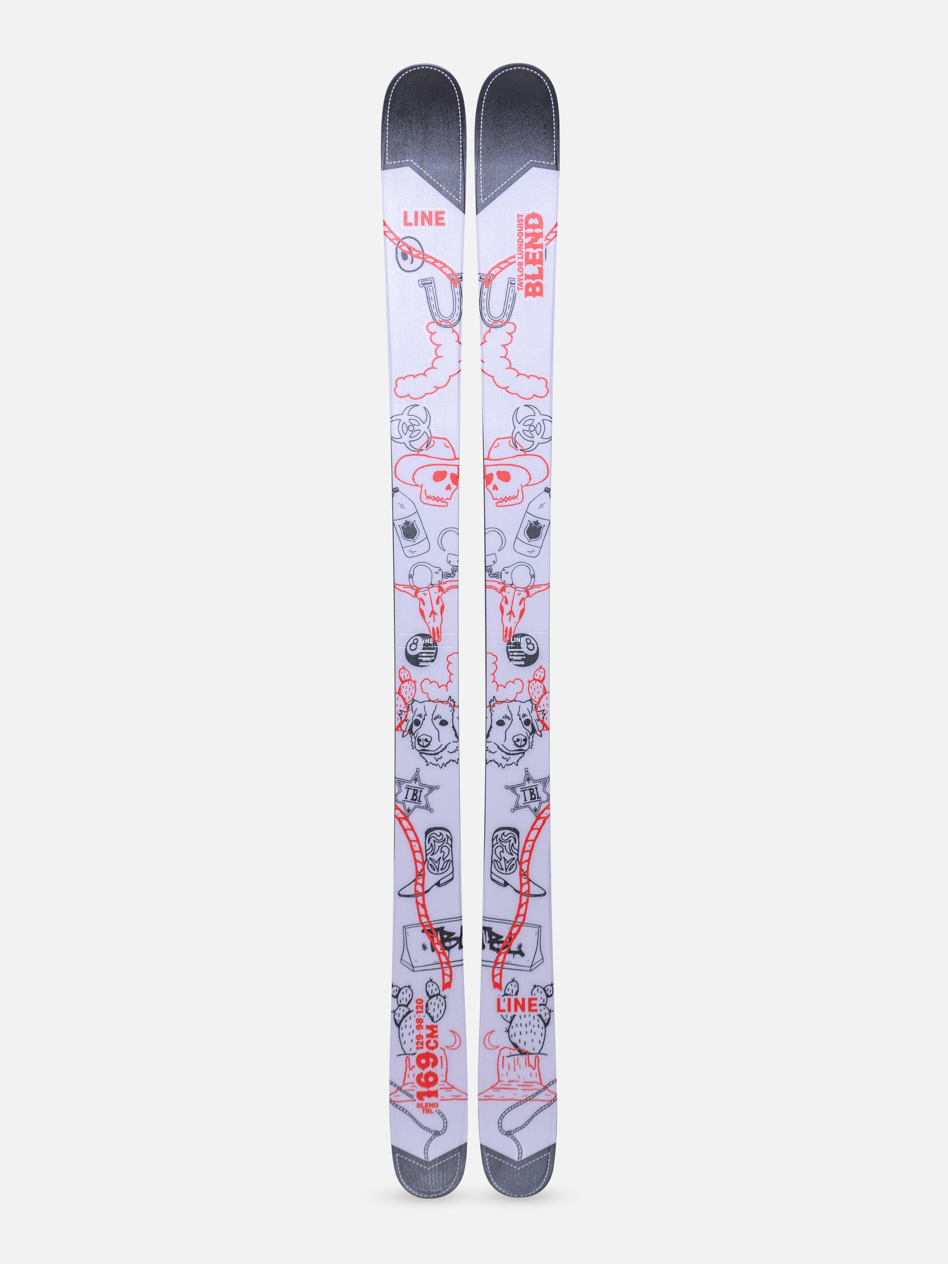 スキー LINE BLEND 171cm LINE Blend Skis 2022 | Light Freestyle Skis | Get Boards