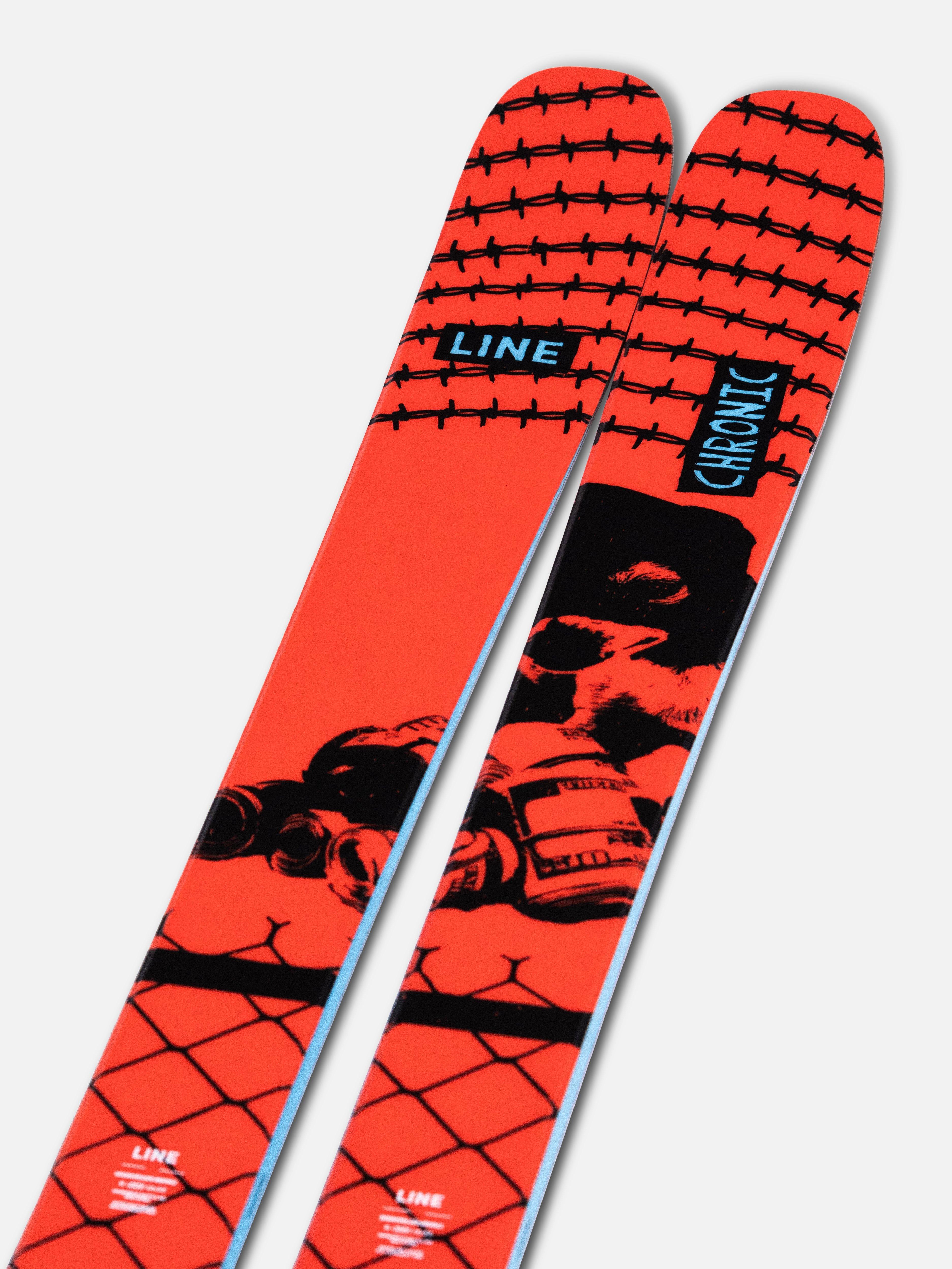 さ*ん様 【SK02】LINE CHRONIC MERKERM GRIFFON 2025-line-chronic-94-skis-with