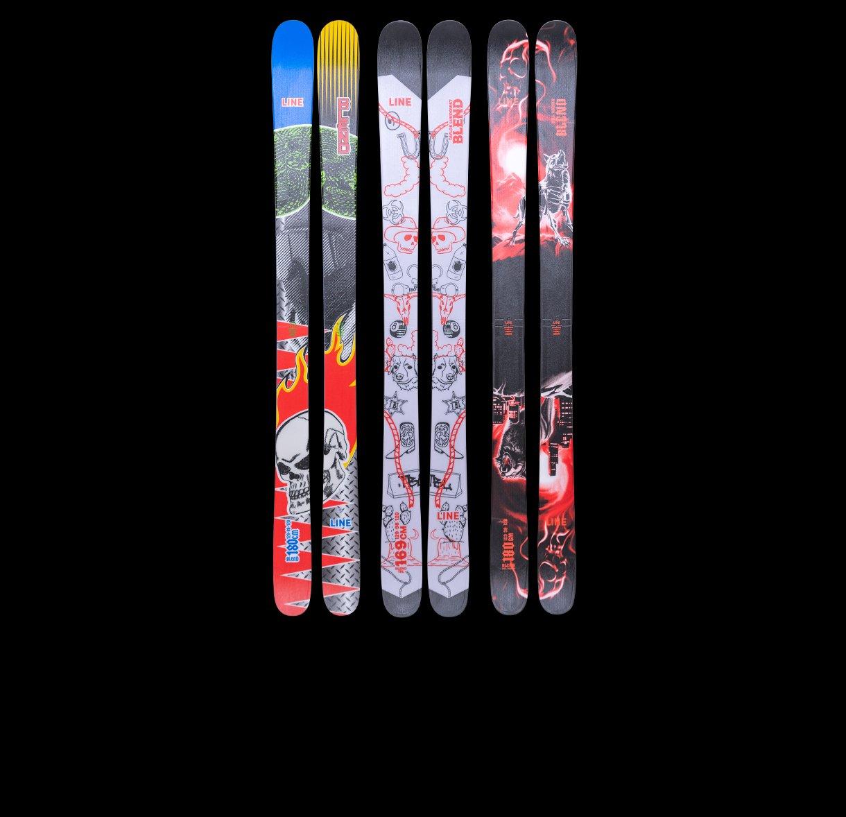 LINE Skis, Ski Poles, & Clothing | Skiing the wrong way