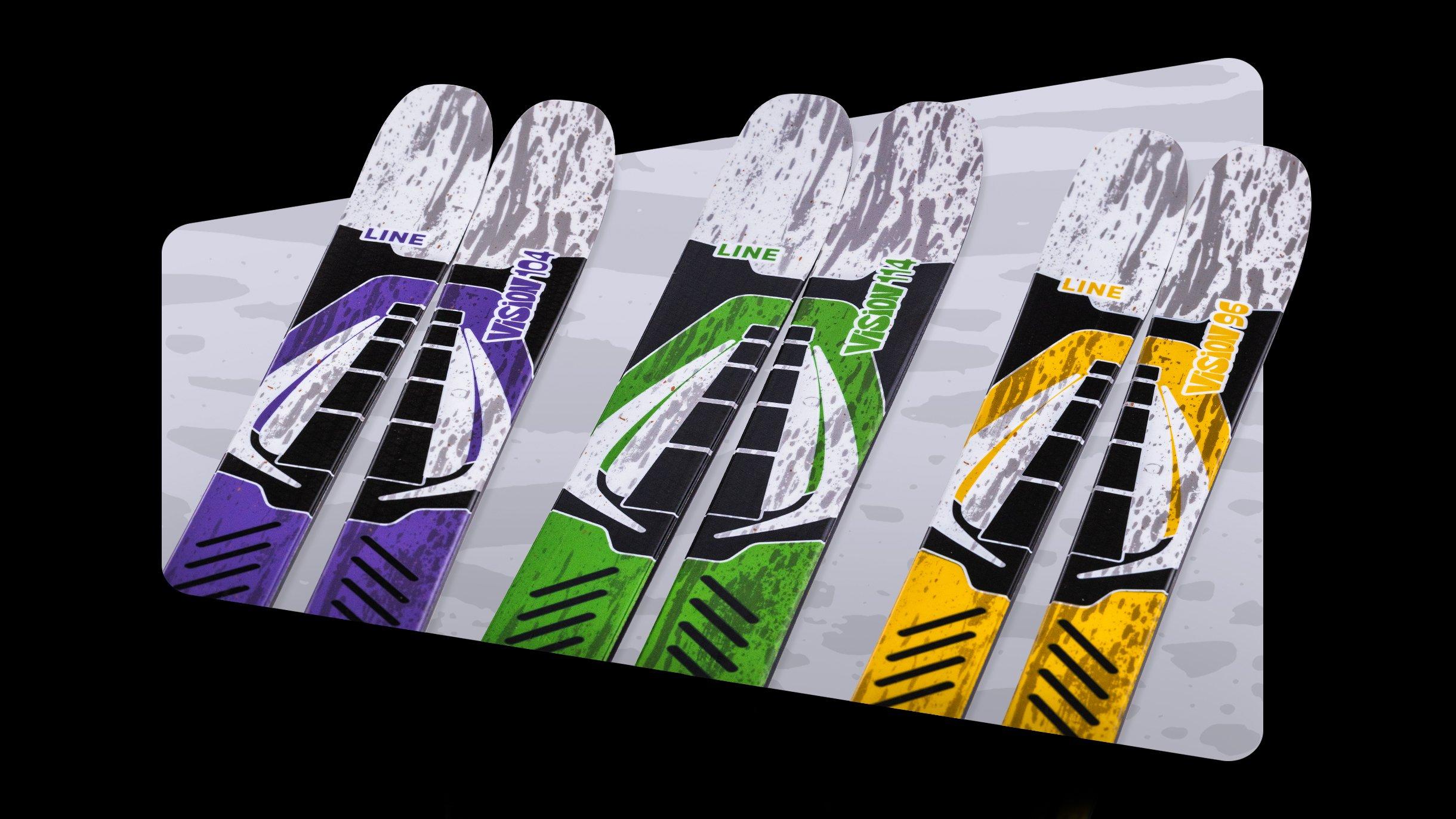 LINE Skis Vision Collection | World's Best Lightweight Freeride Skis