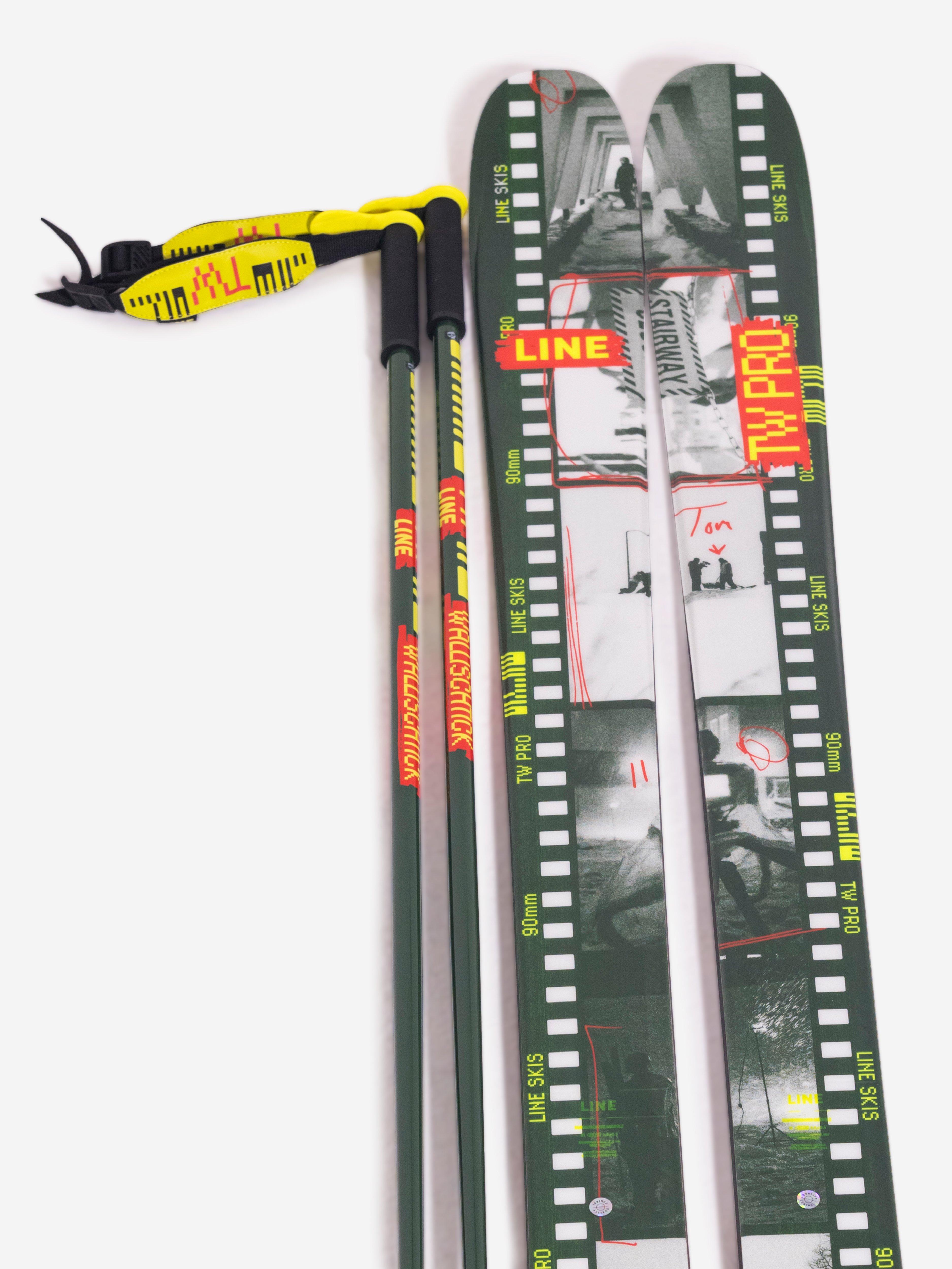 Line Wallischtick Ski Poles - Thumbnail 4